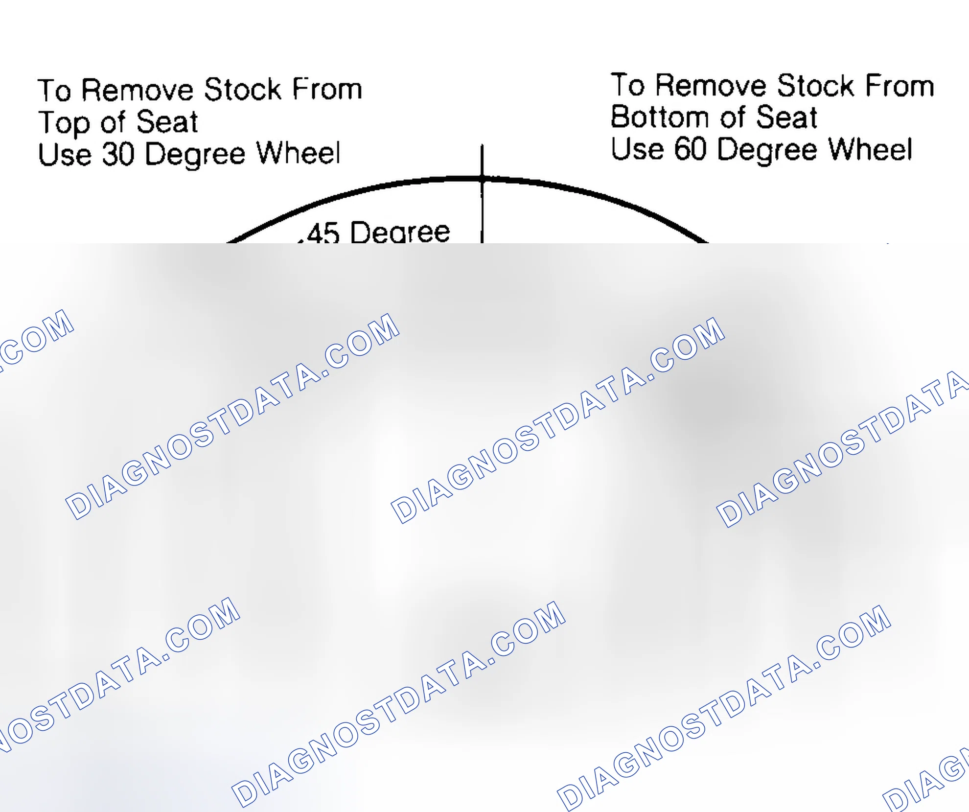 Scheme 19: Adjusting Valve Seat Width