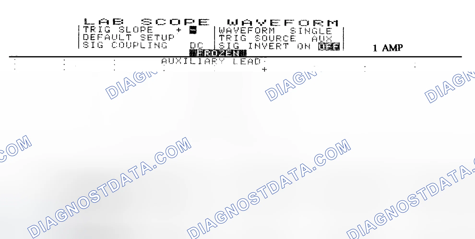 Scheme 20: Single Injector w/Normal Current Flow - Current Pattern