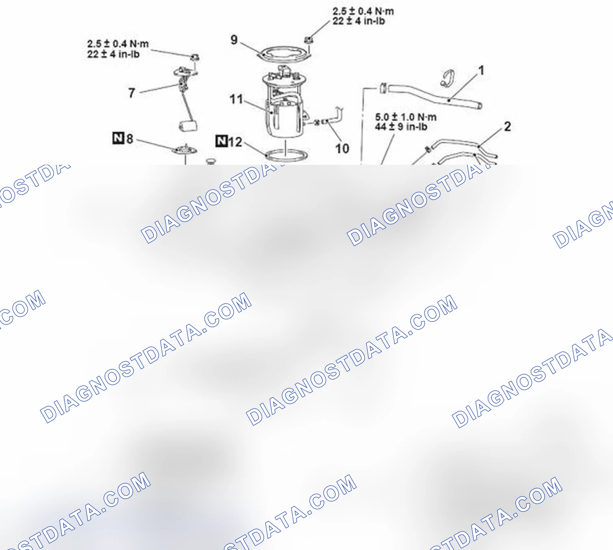 Scheme 40: < FUEL TANK ASSEMBLY >