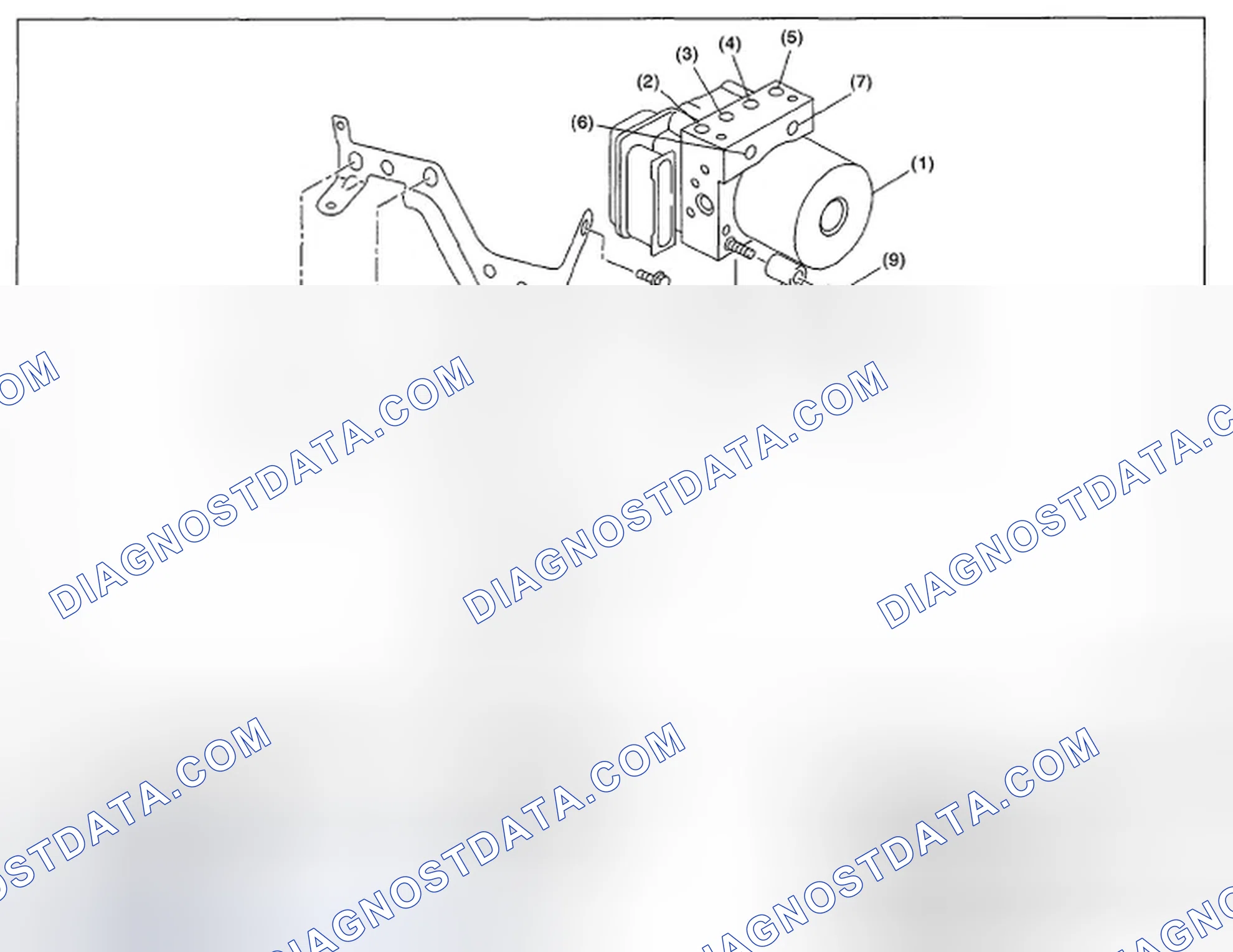 Scheme 55: VDC CONTROL MODULE & HYDRAULIC CONTROL UNIT (VDCCM & H/U)