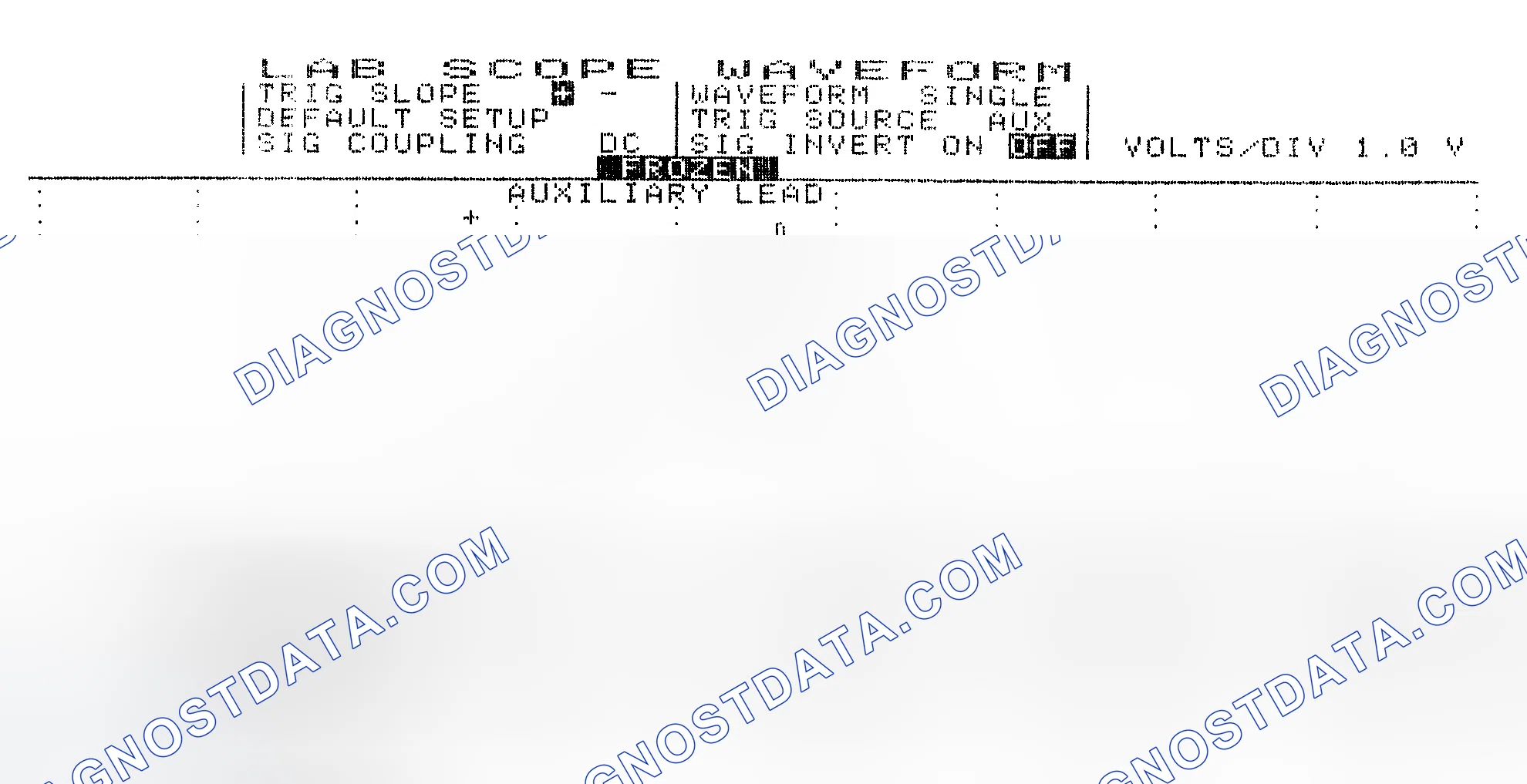 Scheme 19: Single Injector w/Excessive Current Flow - Current Pattern