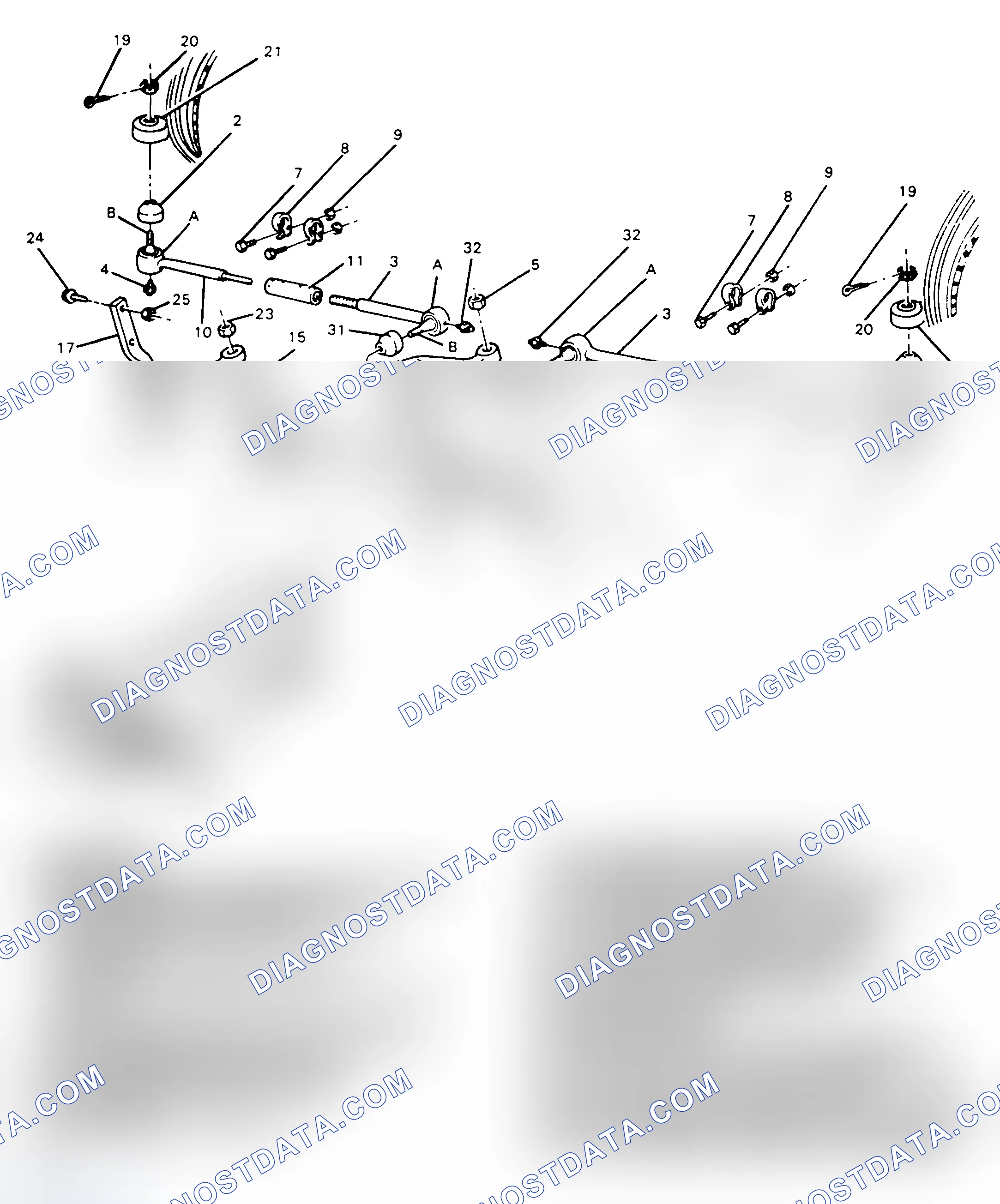 Scheme 1: STEERING LINKAGE