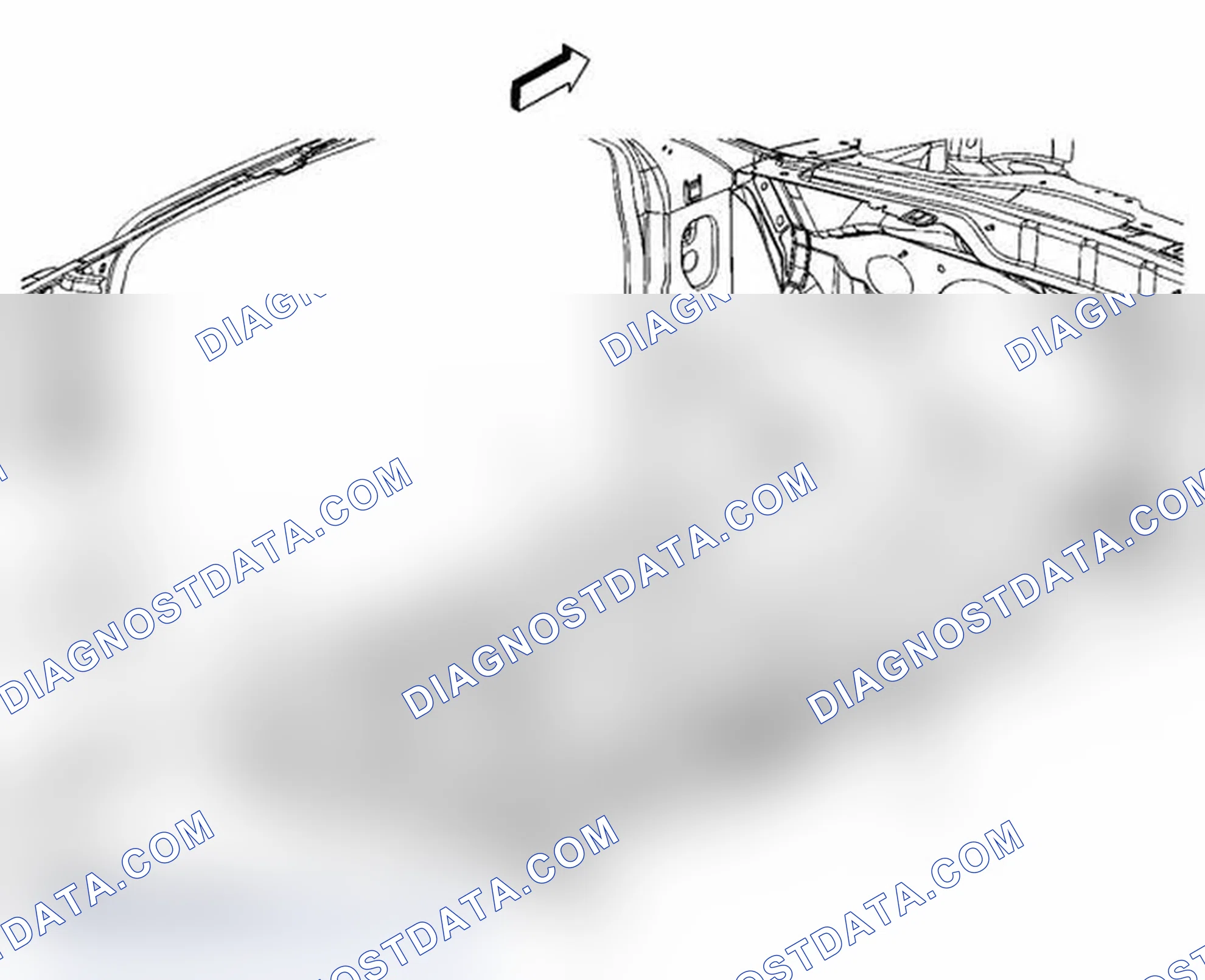 Scheme 1: Carpet Retainer Replacement - Front (Coupe)