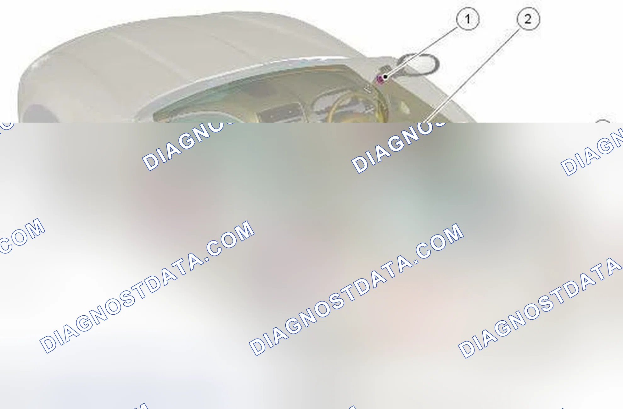 Scheme 5: COMPONENT LOCATION-STANDARD AUDIO SYSTEM