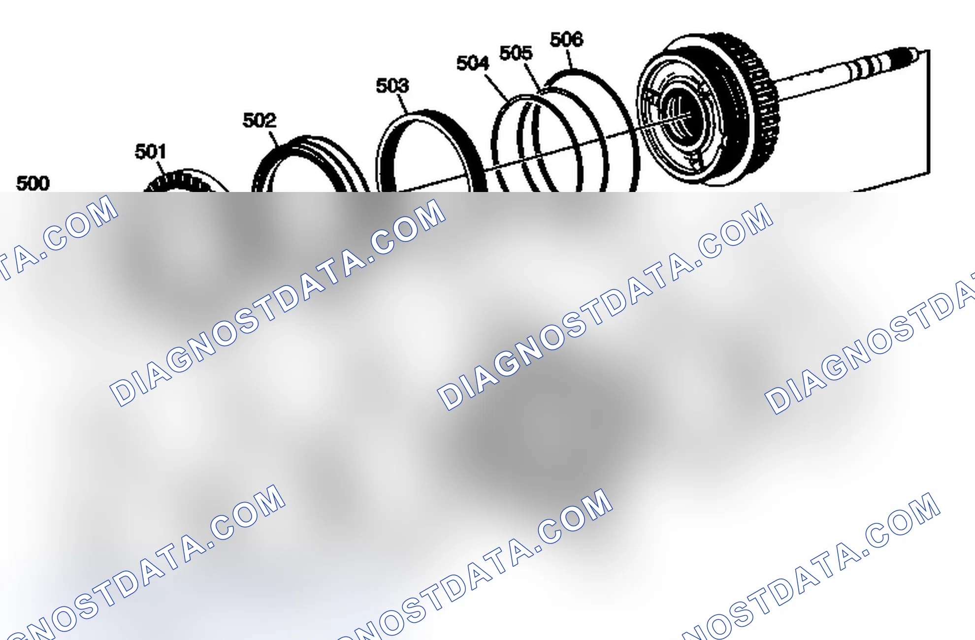 Scheme 158: 3-5 Reverse Clutch Assembly - Gen 1
