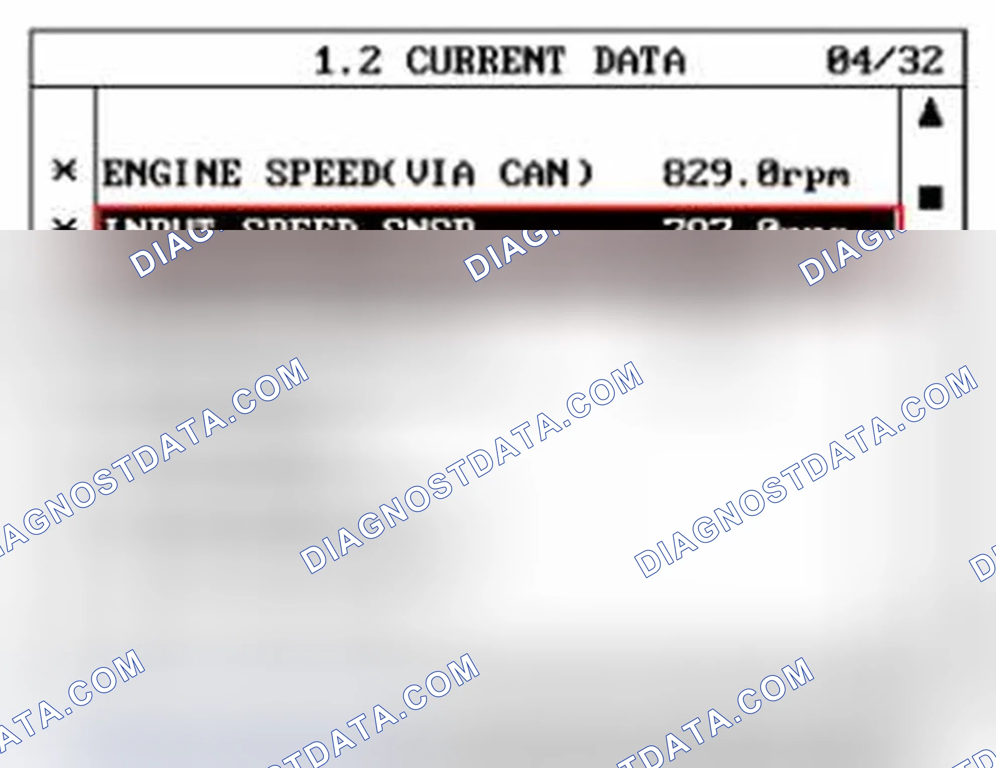 Scheme 133: Monitor Scantool Data