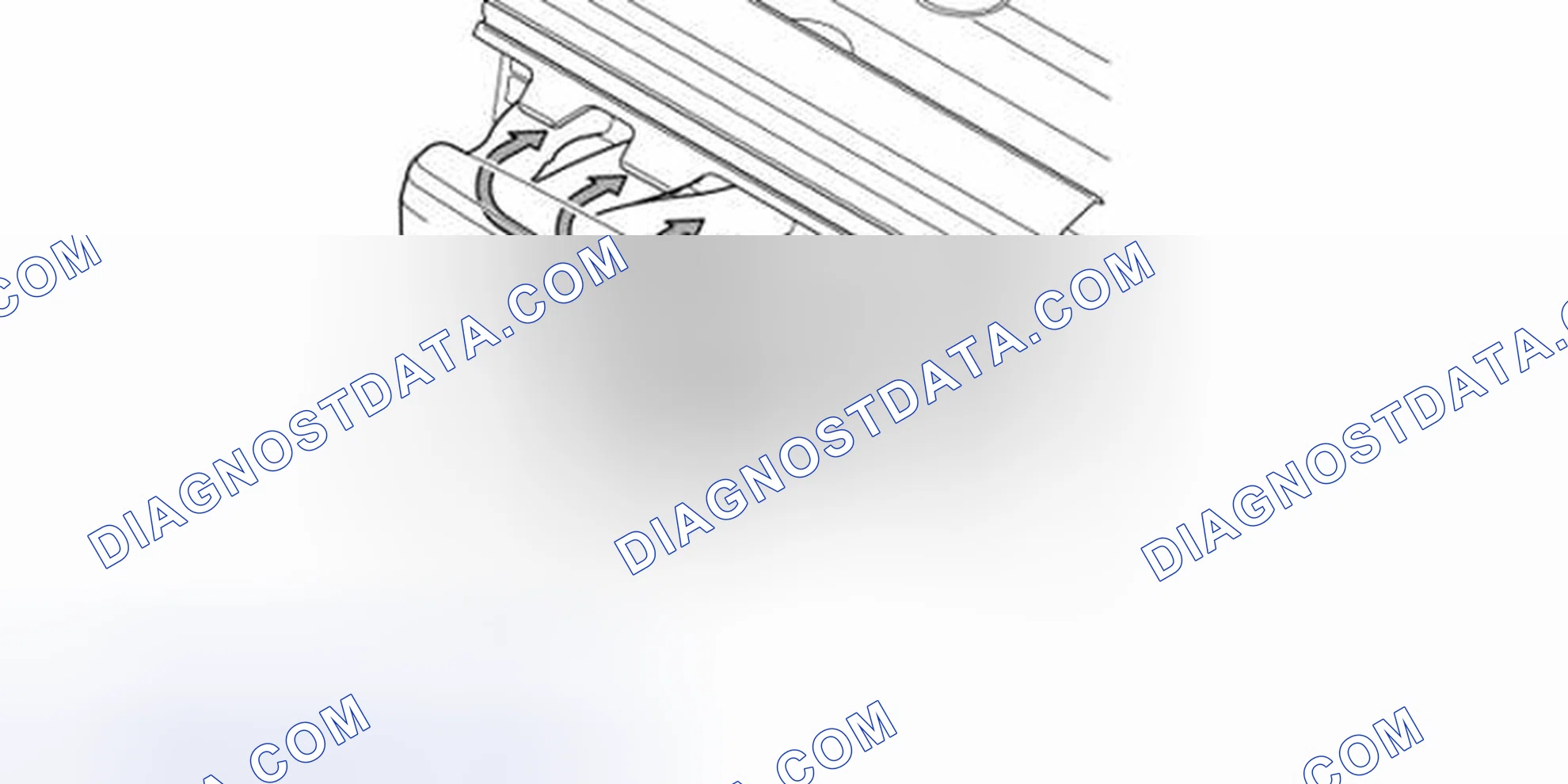 Scheme 172: Air flow adaptation (Only turbo and 6 cylinder non turbo engines)