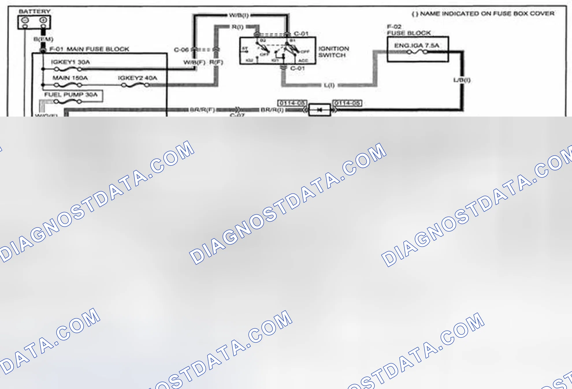 Scheme 86: Fuel System Wiring Diagram - 0114 (1 Of 2)