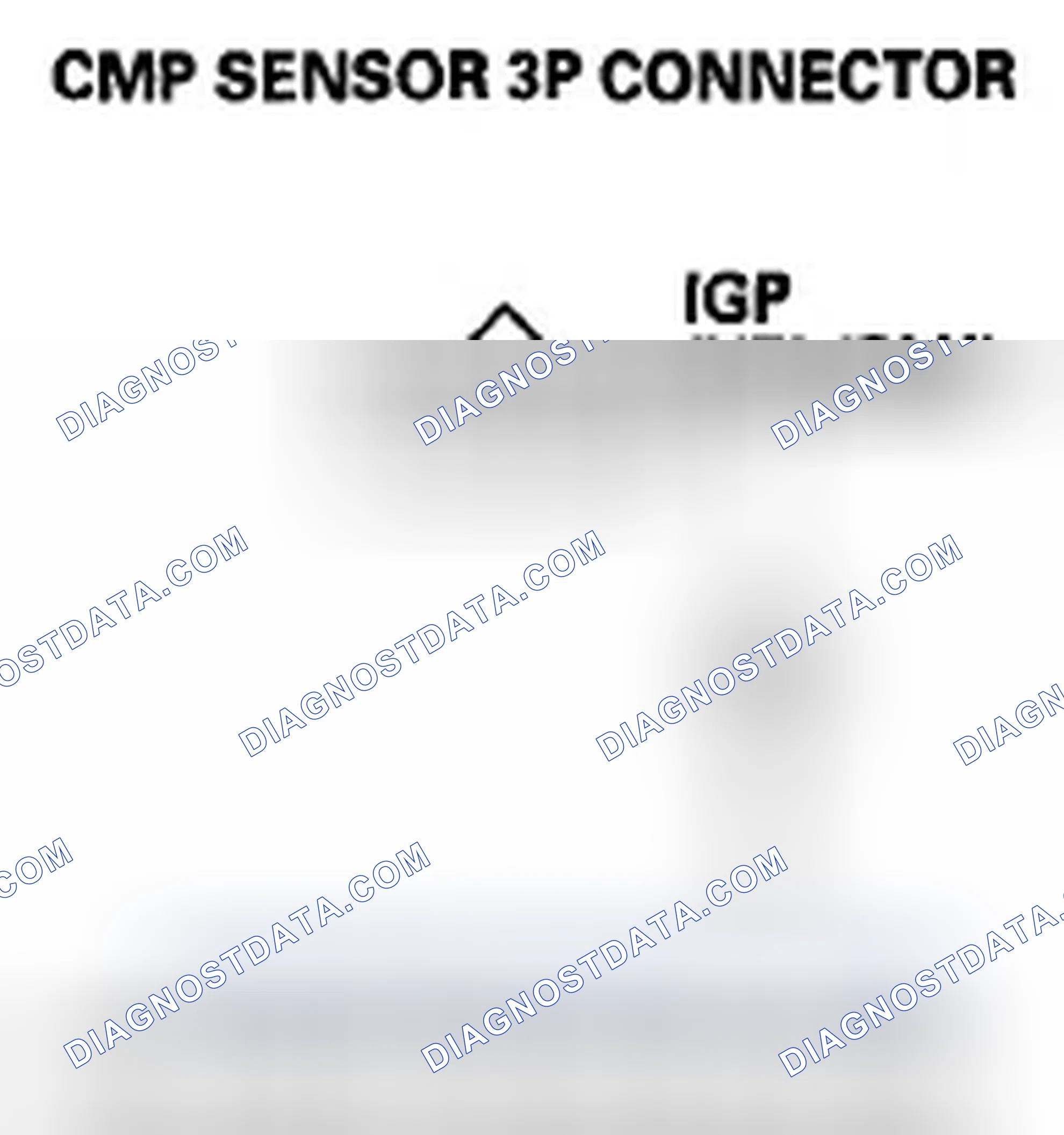Scheme 307: DTC P0365: CMP Sensor No Signal