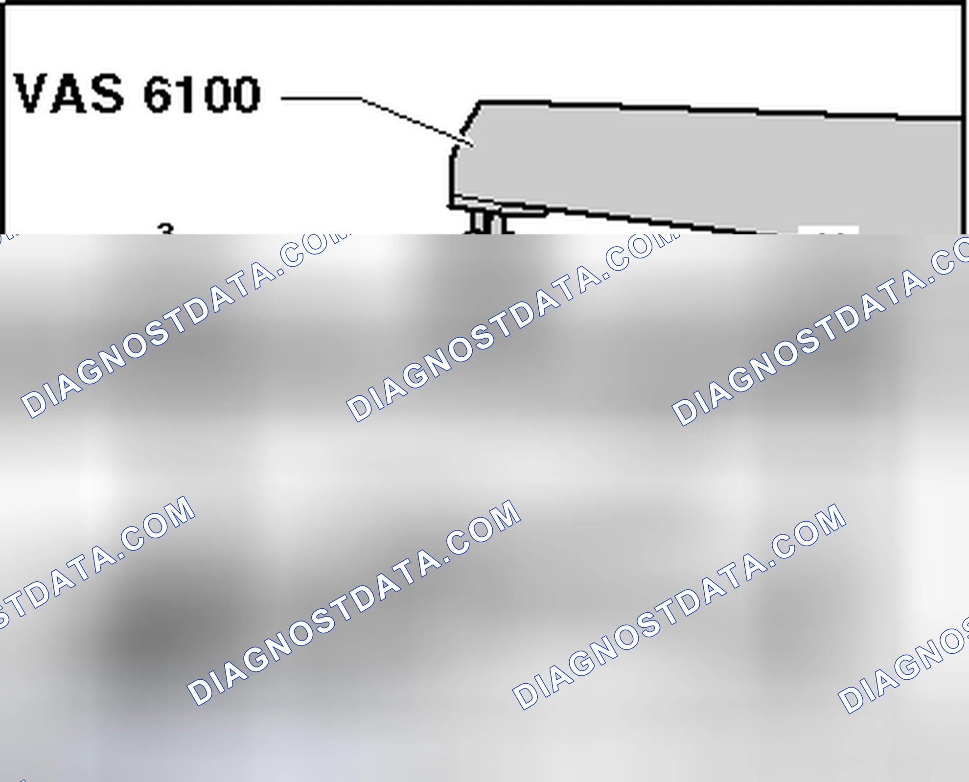 Scheme 230: ENGINE, SECURING TO ENGINE AND TRANSMISSION HOLDER VAS 6095