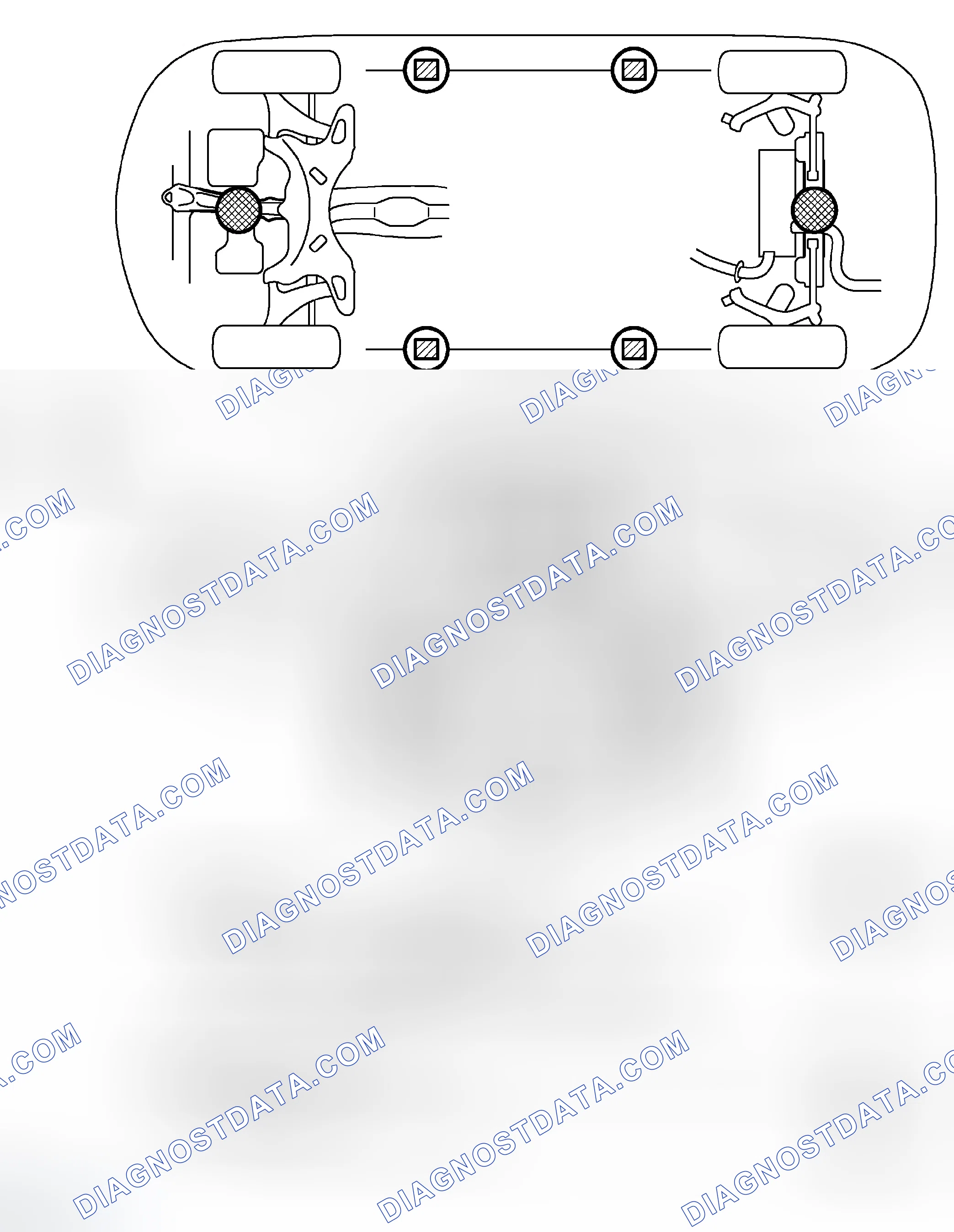Scheme 12: VEHICLE LIFT AND SUPPORT LOCATIONS