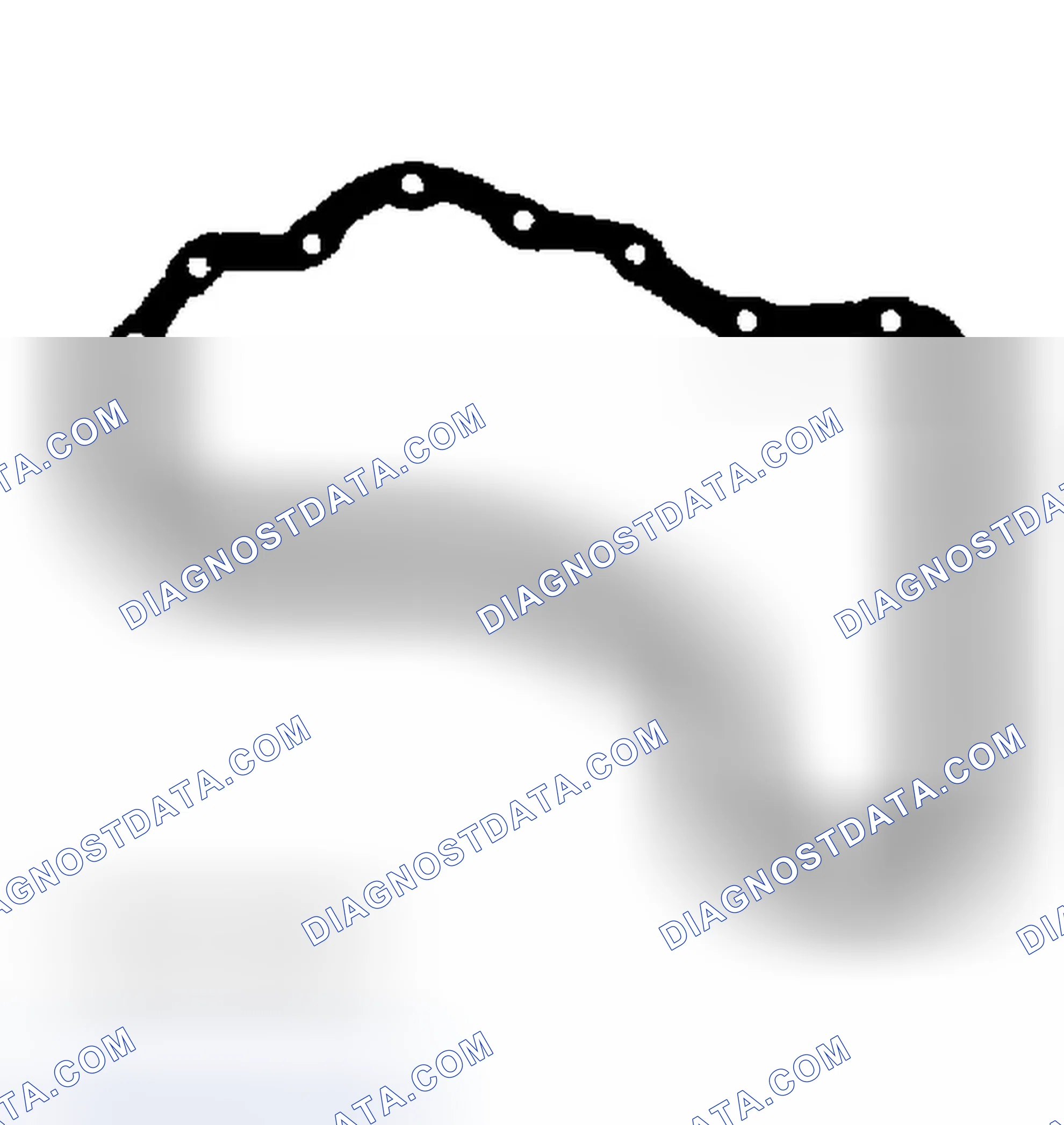 Scheme 16: Identifying Oil Pan Gasket (AX4N)