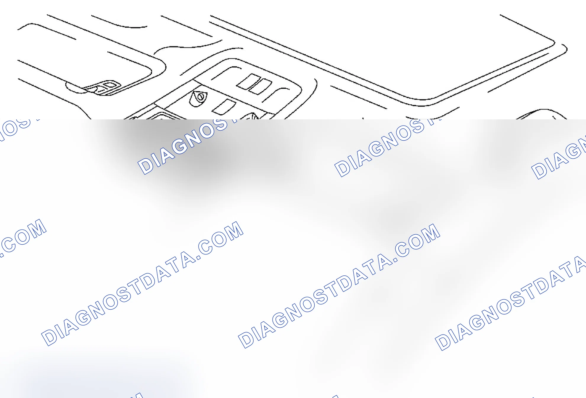 Scheme 51: Roof Console Reading Lamp Bezel Replacement