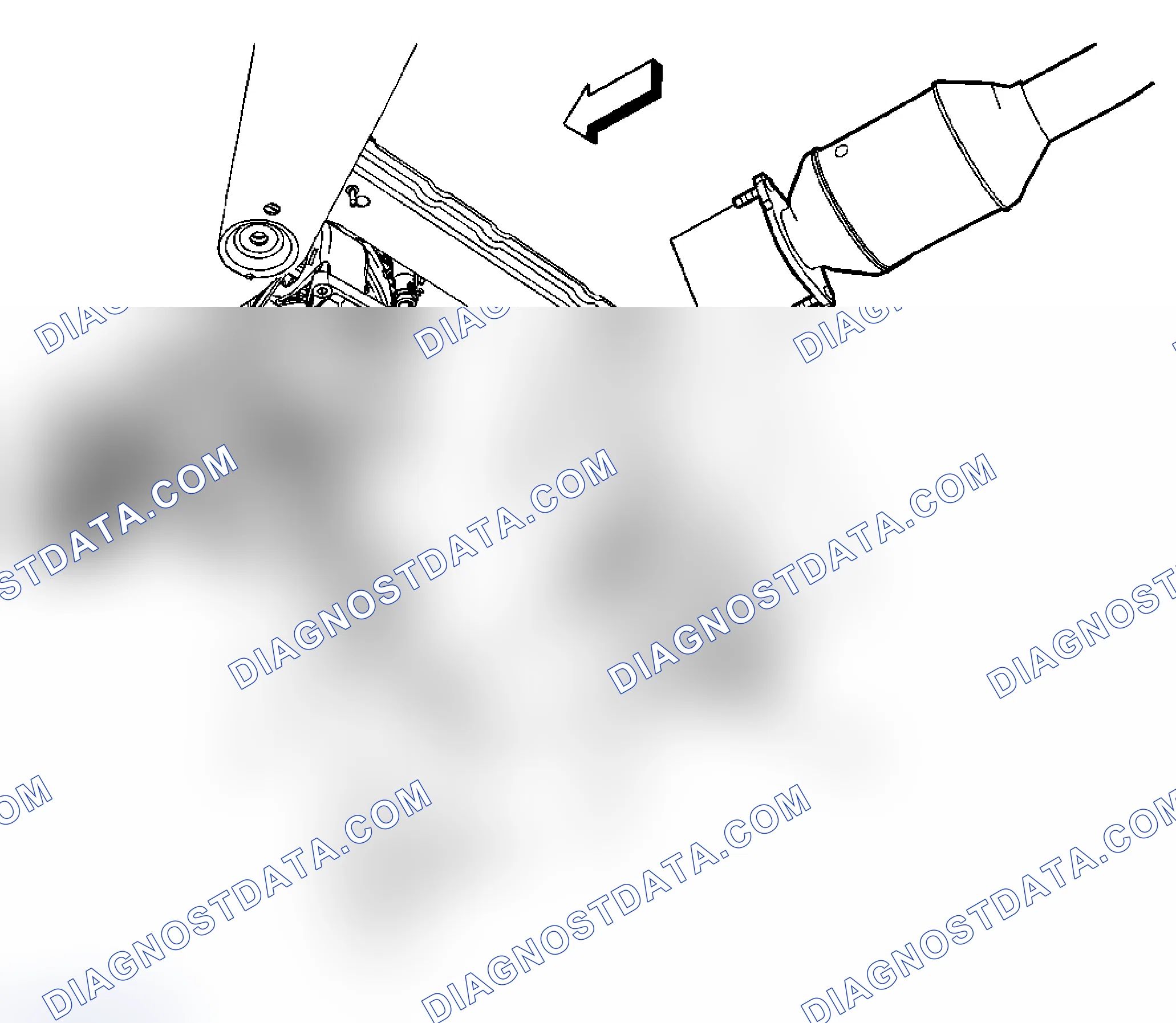 Scheme 13: Exhaust Flexible Pipe Replacement (LAU)
