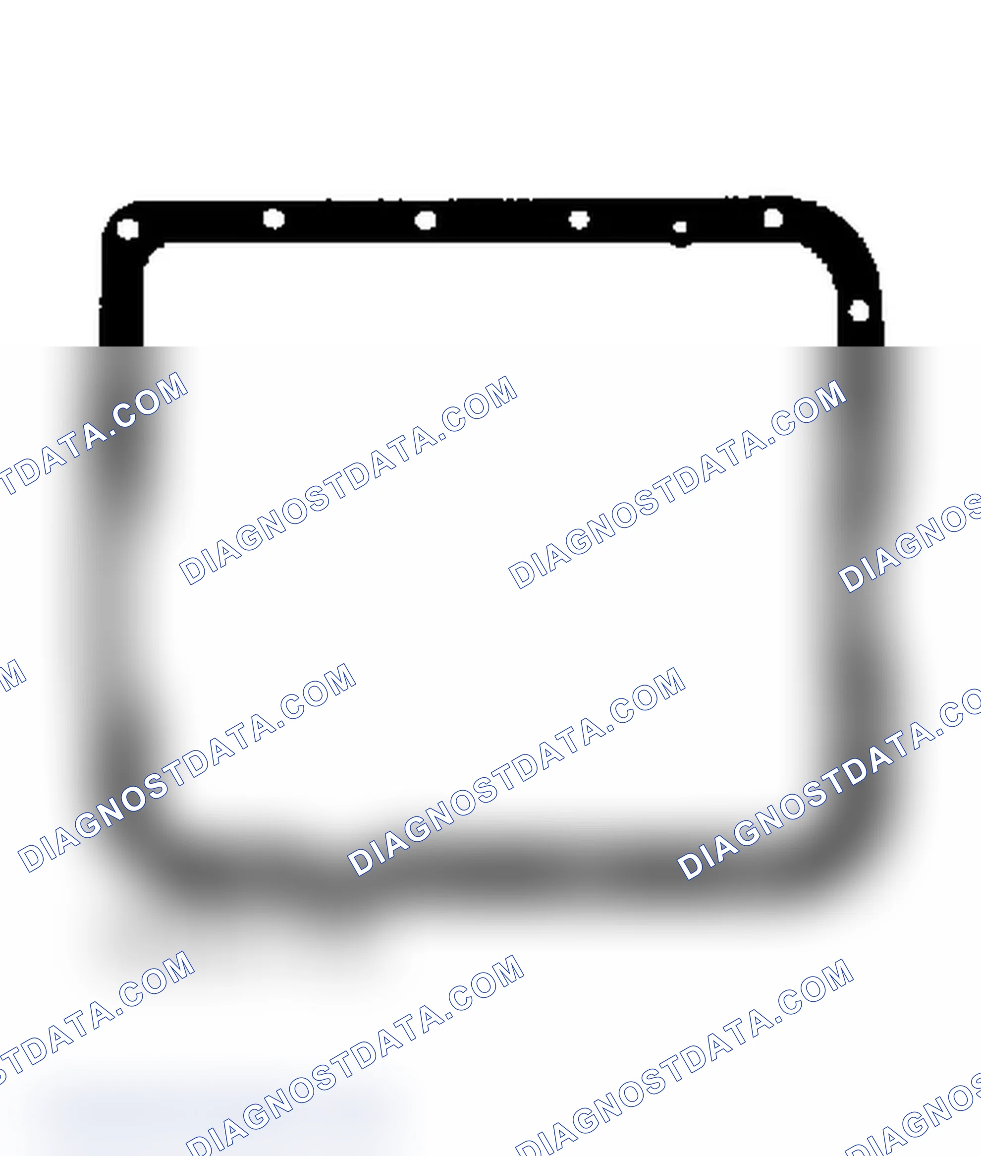 Scheme 355: Hydra-Matic 4L60 Oil Pan Gasket ID
