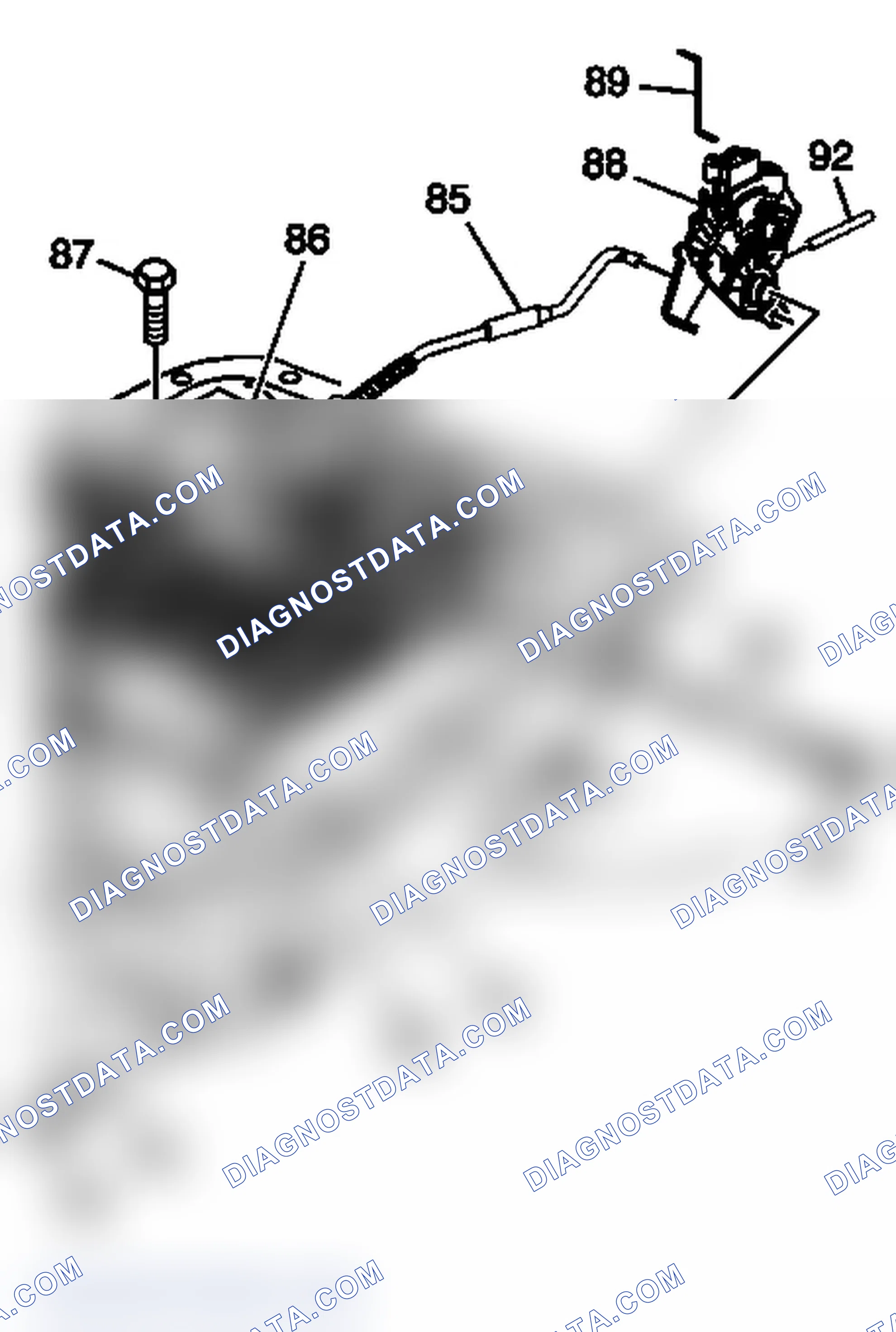 Scheme 175: Parking Lock and Manual Shift Detent Lever with Shaft Position Switch Assembly