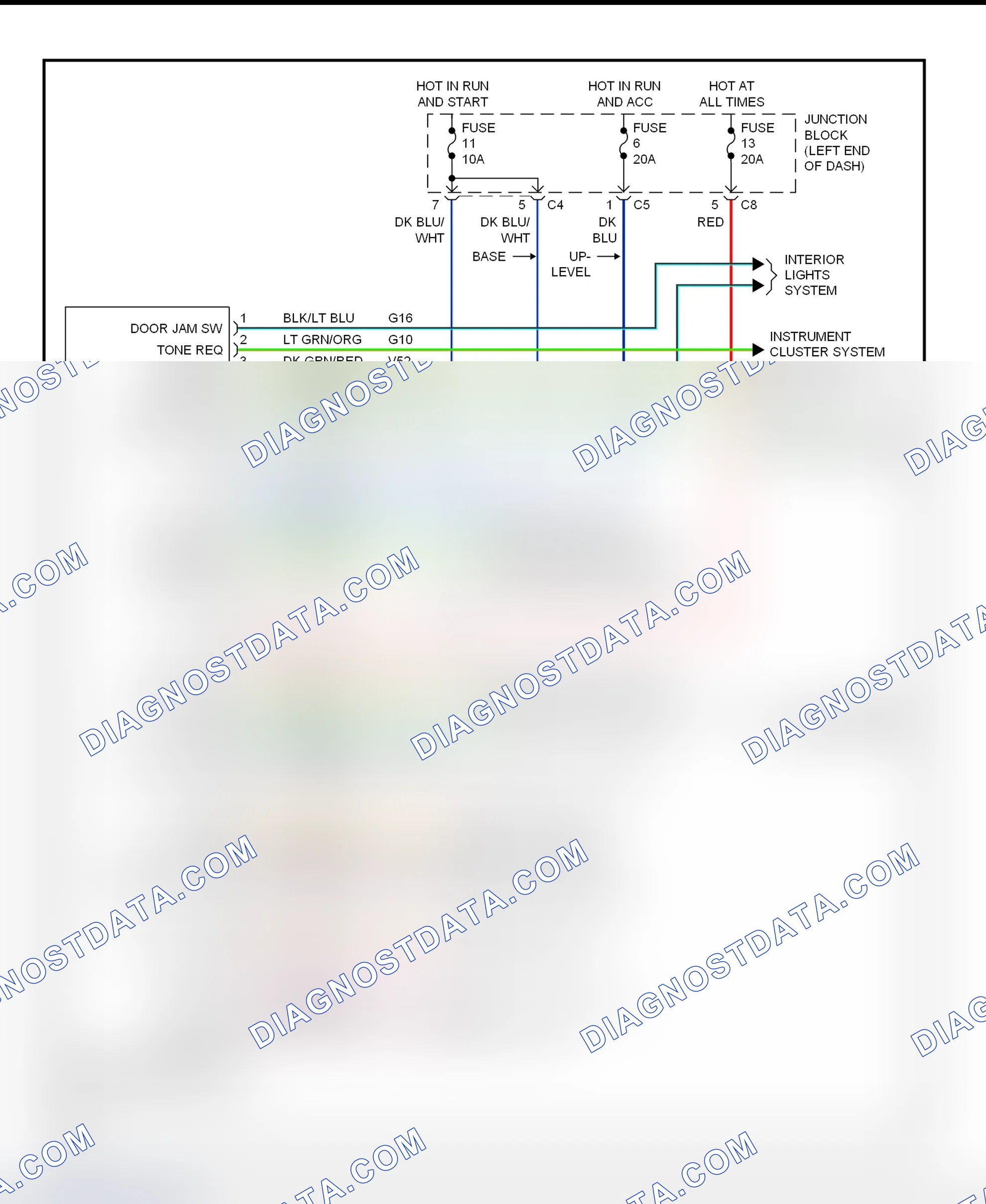 Scheme 78: BCM Wiring Diagram (Dakota)