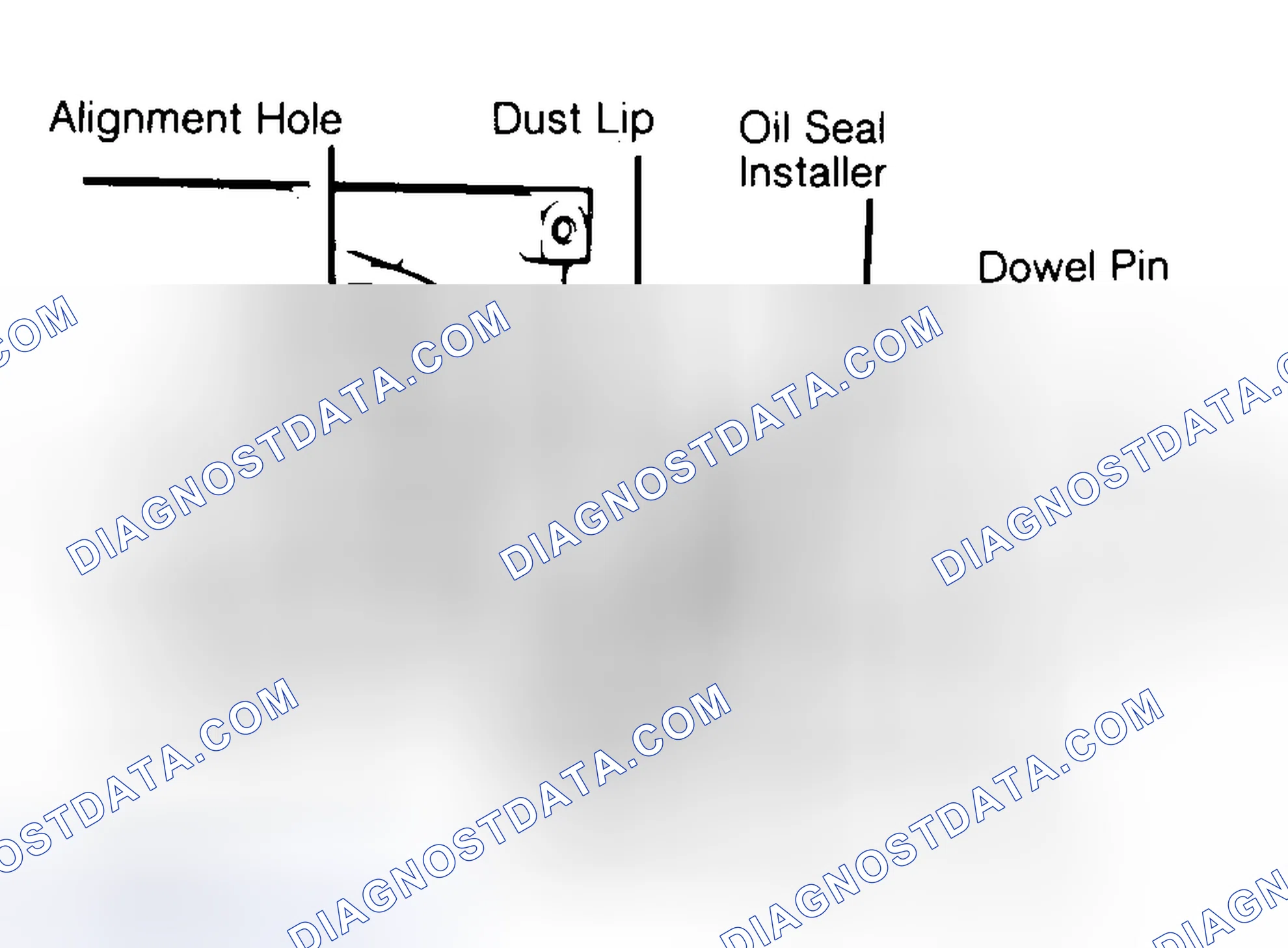 Scheme 10: Installing Typical One-Piece Oil Seal