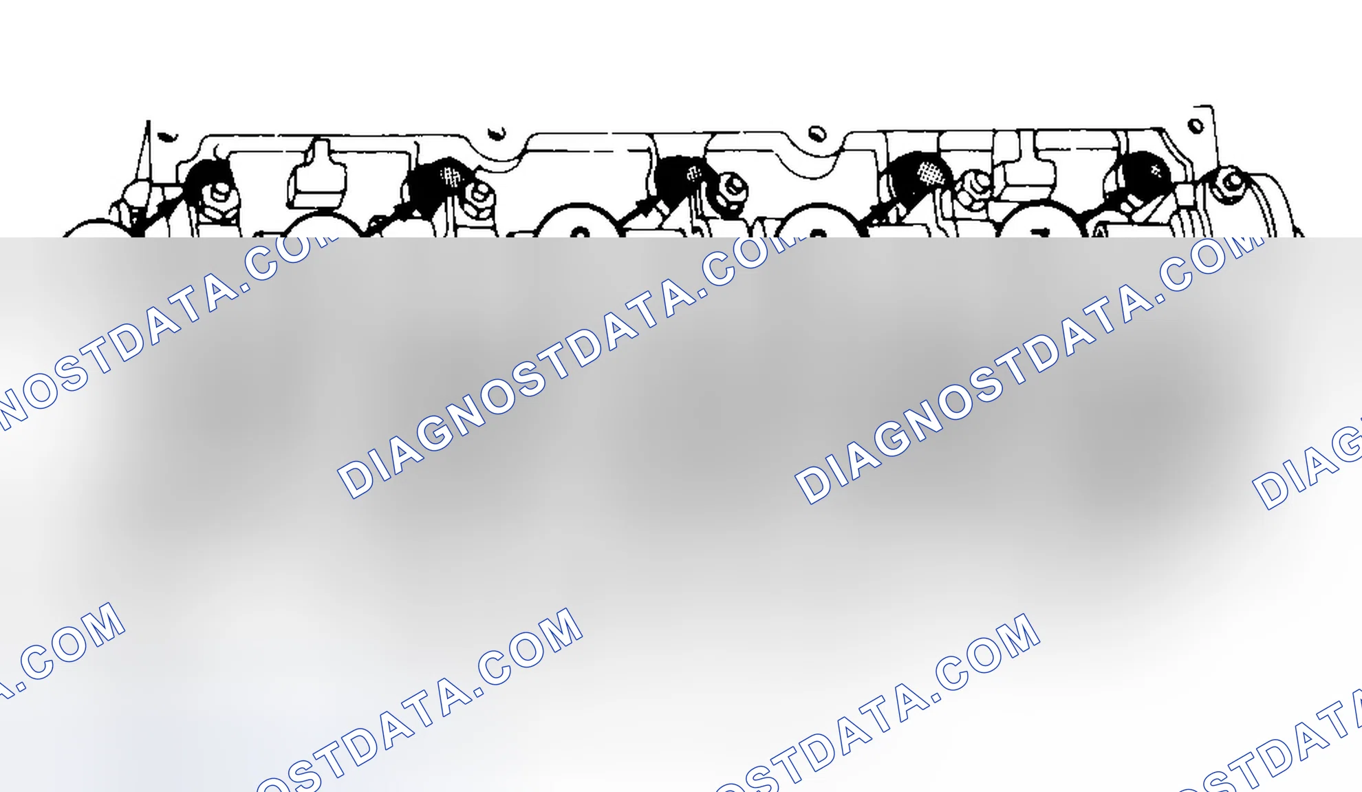 Scheme 7: Typical Cylinder Head Tightening or Loosening Sequence