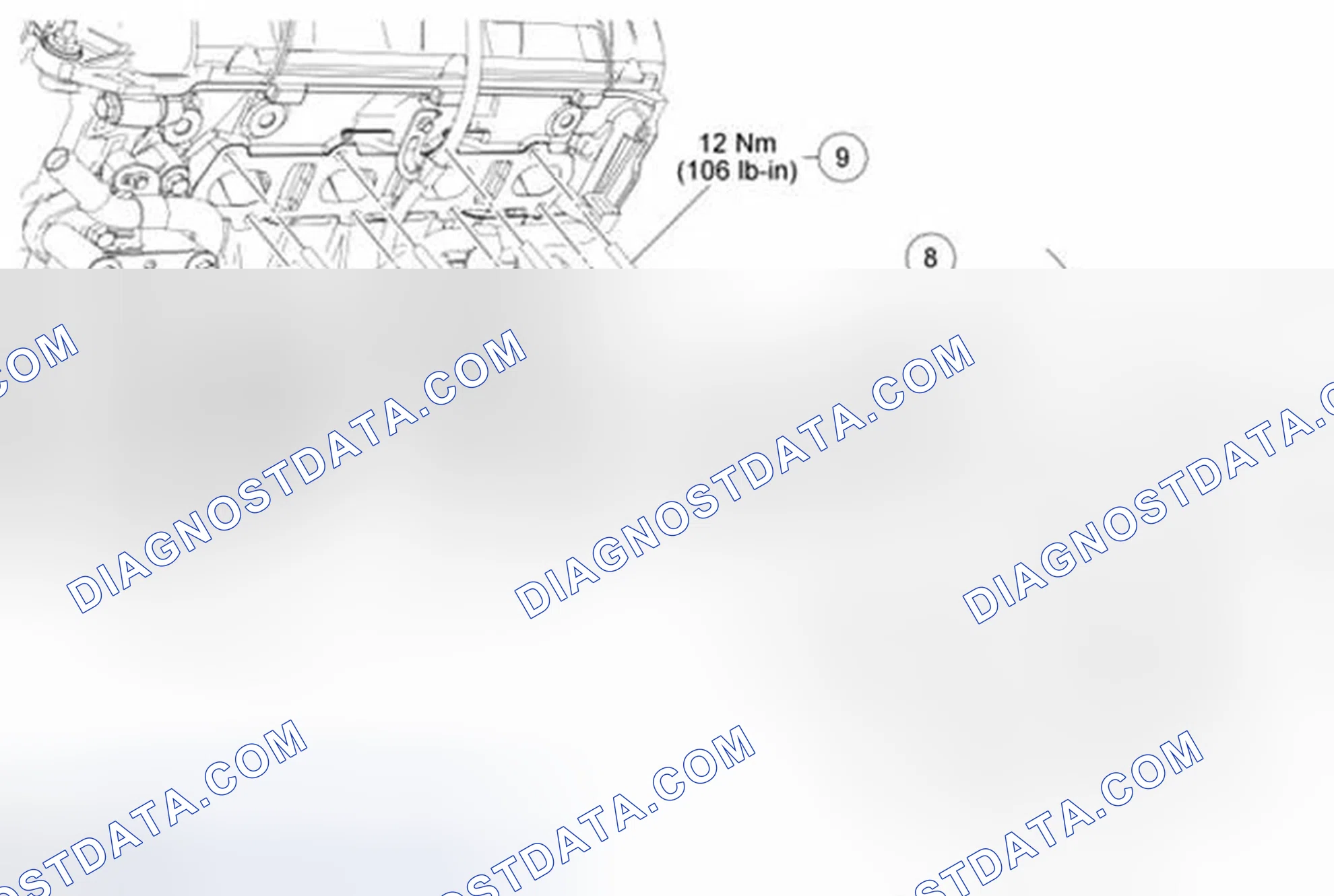 Scheme 1612: LH Exhaust Manifold (View 2 of 2)