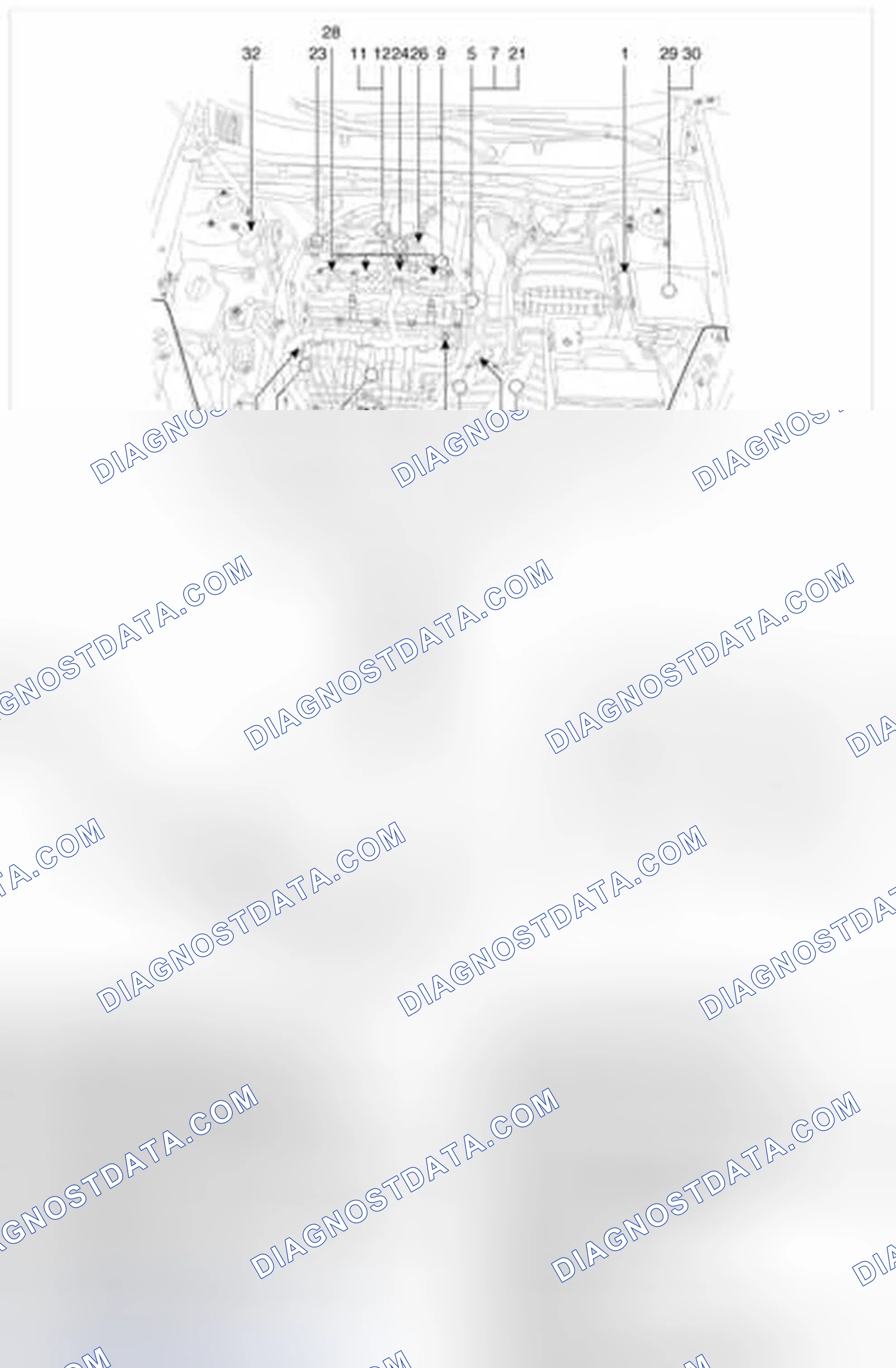Scheme 378: COMPONENTS AND COMPONENTS LOCATION