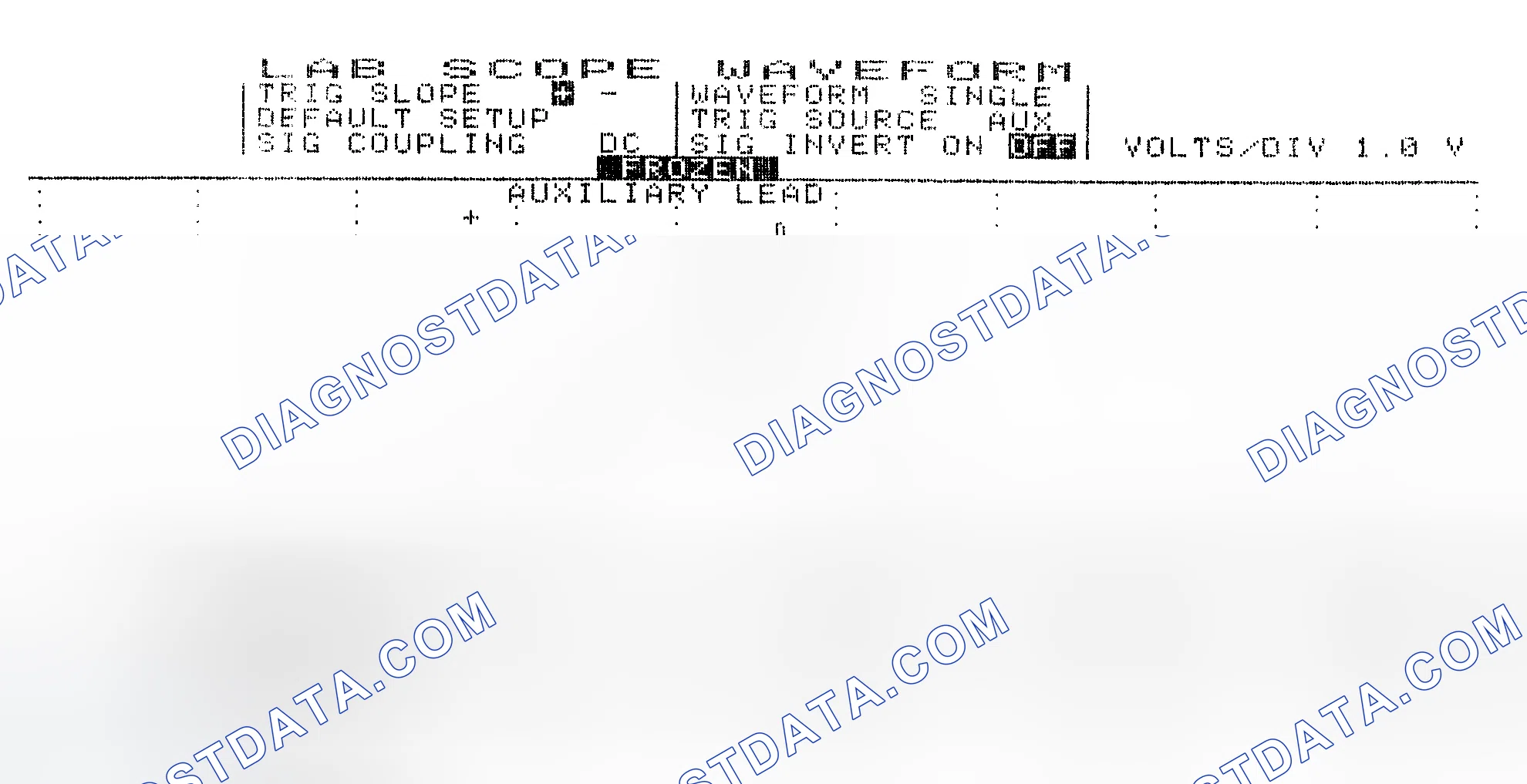 Scheme 19: Single Injector w/Excessive Current Flow - Current Pattern