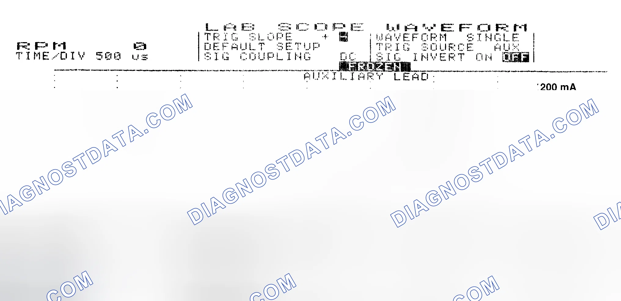 Scheme 17: Single Injector w/Normal Current Flow - Current Pattern