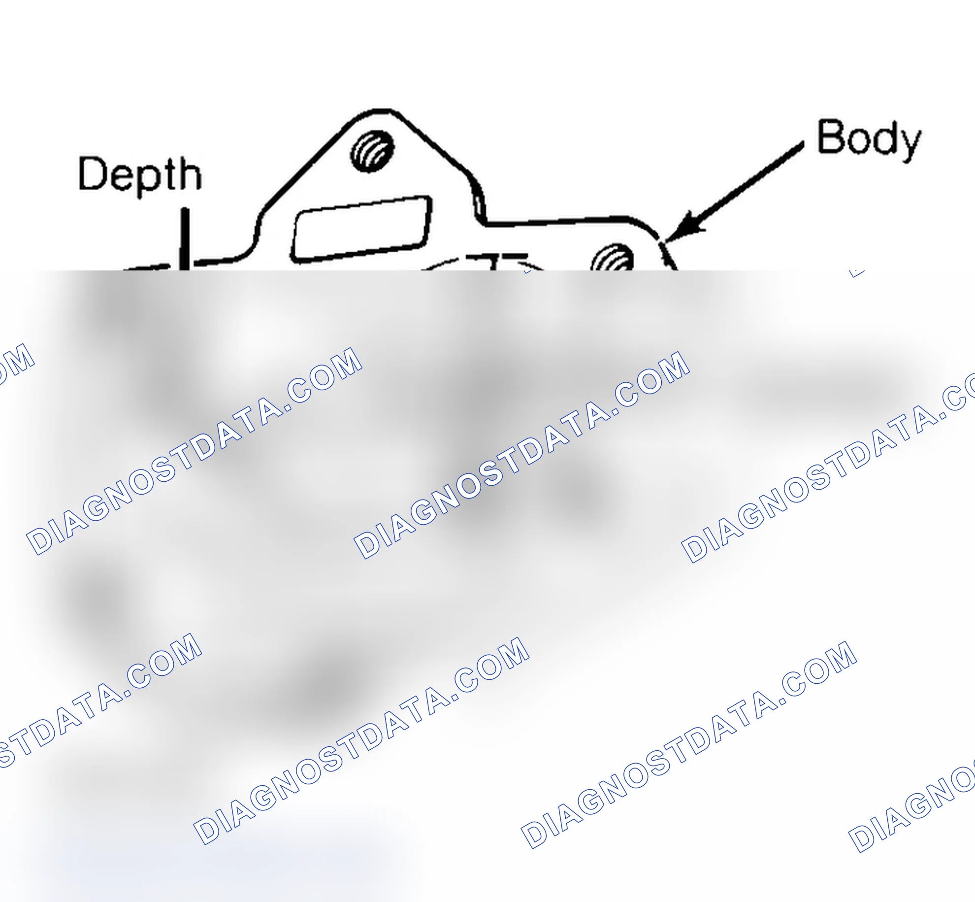 Scheme 35: Measuring Oil Pump Gear Cavity