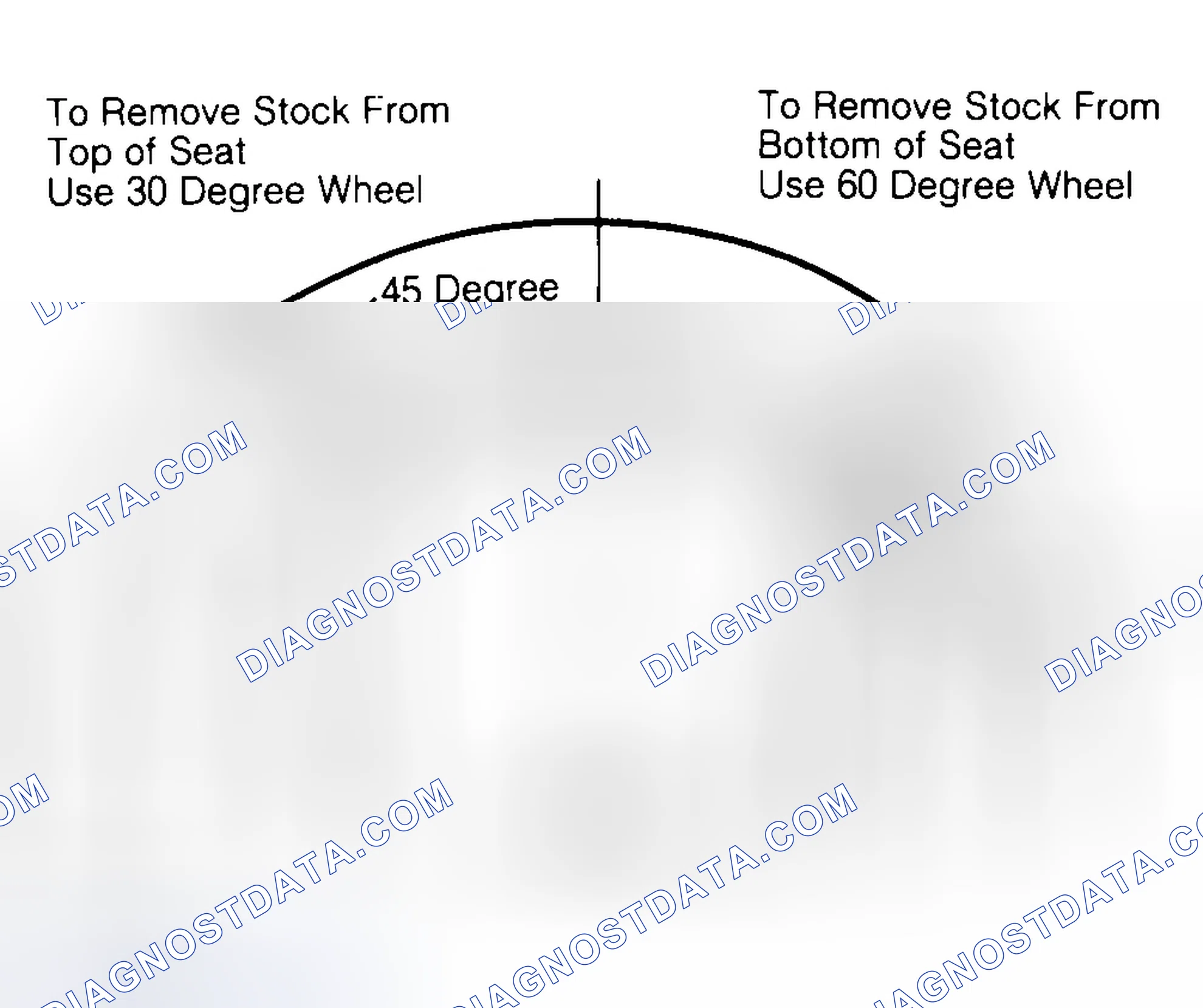Scheme 19: Adjusting Valve Seat Width