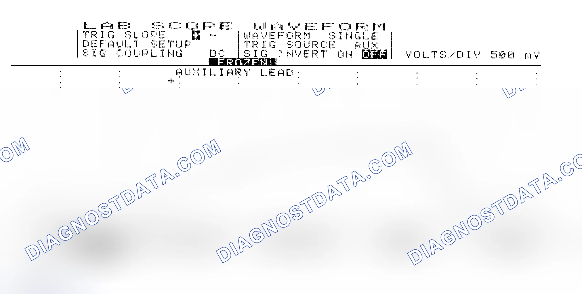 Scheme 14: Single Injector w/Excessive Current Flow - Current Pattern