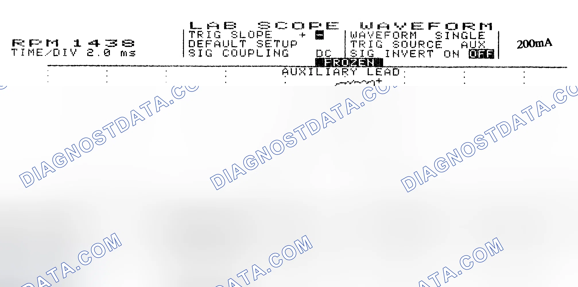 Scheme 15: Single Injector w/Normal Current Flow - Current Pattern