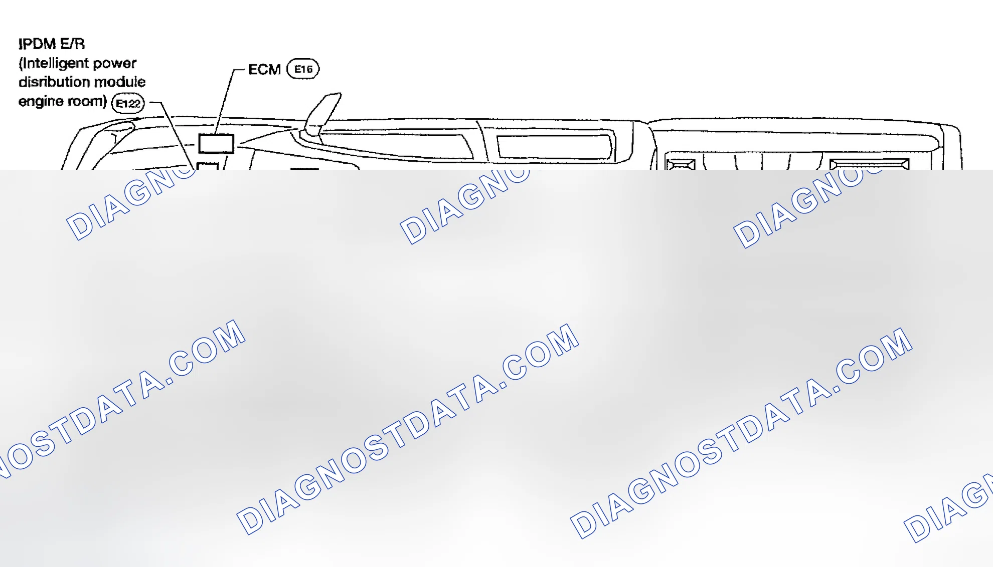 Scheme 424: Component Parts and Harness Connector Location