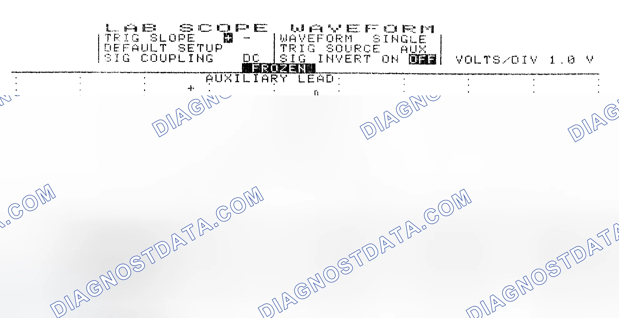 Scheme 19: Single Injector w/Excessive Current Flow - Current Pattern