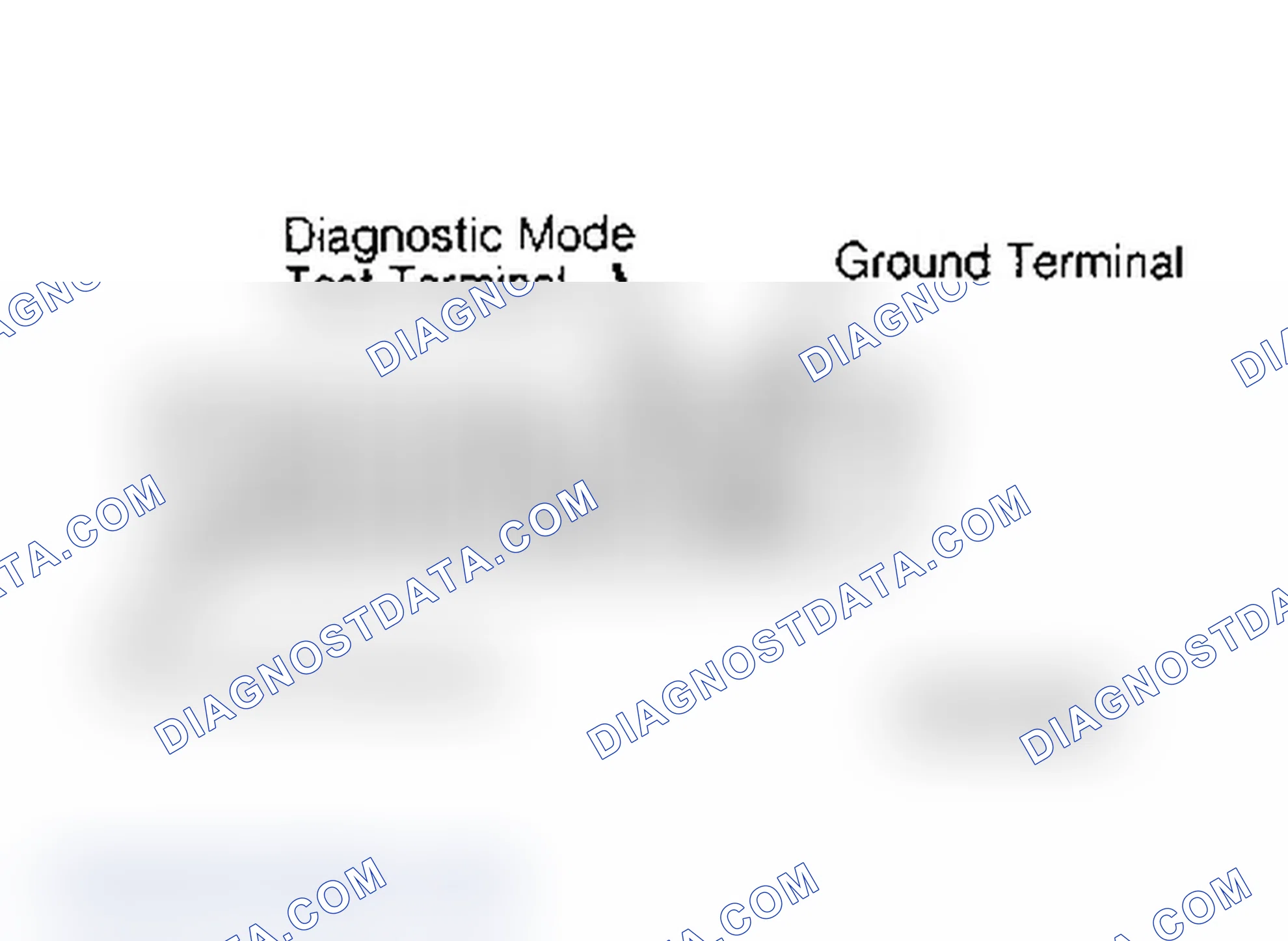 Scheme 64: Entering ECM Diagnostic Mode