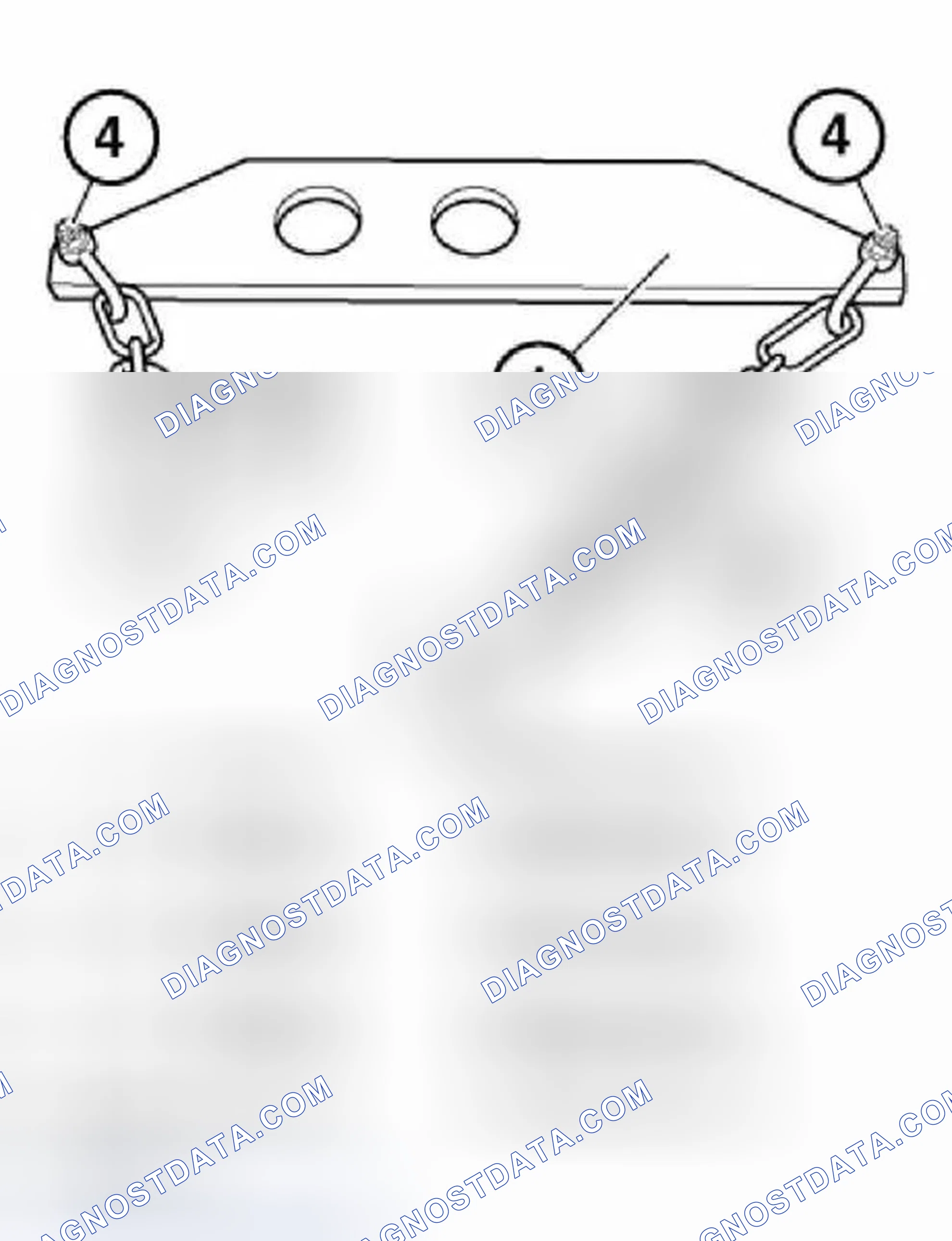 Scheme 787: 1 0 000 Engine lifter for removing and installing engines