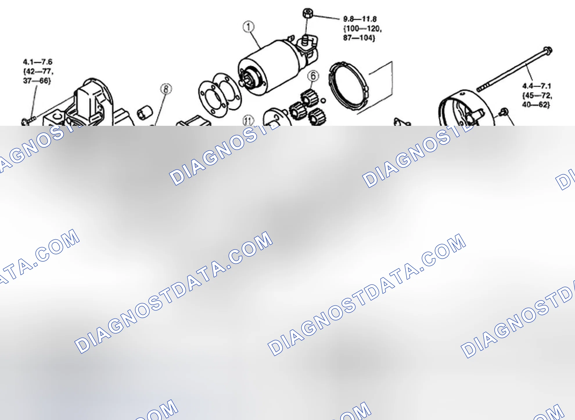 Scheme 17: STARTER DISASSEMBLY/ASSEMBLY [LF, L3]