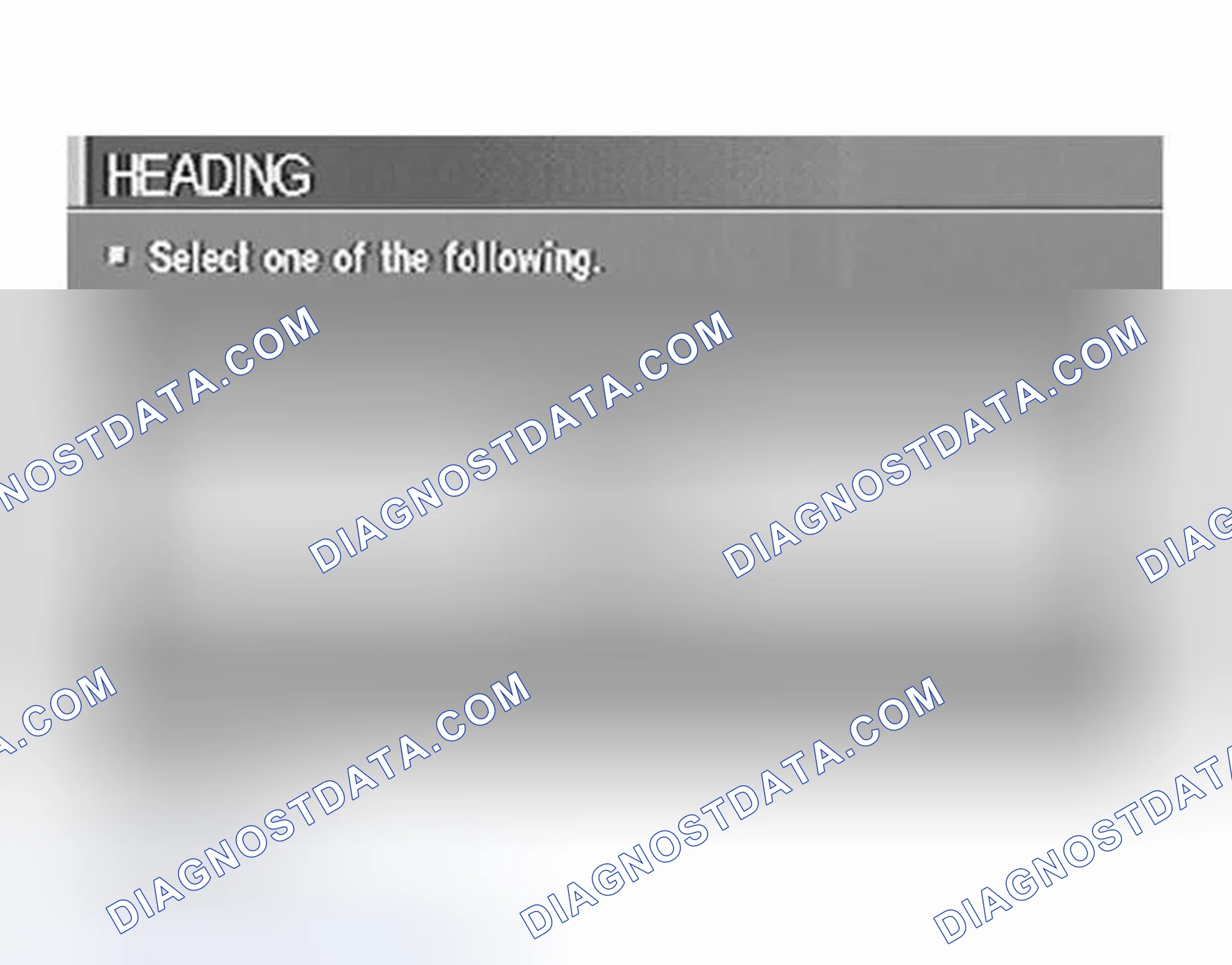 Scheme 235: "HEADING" MODE