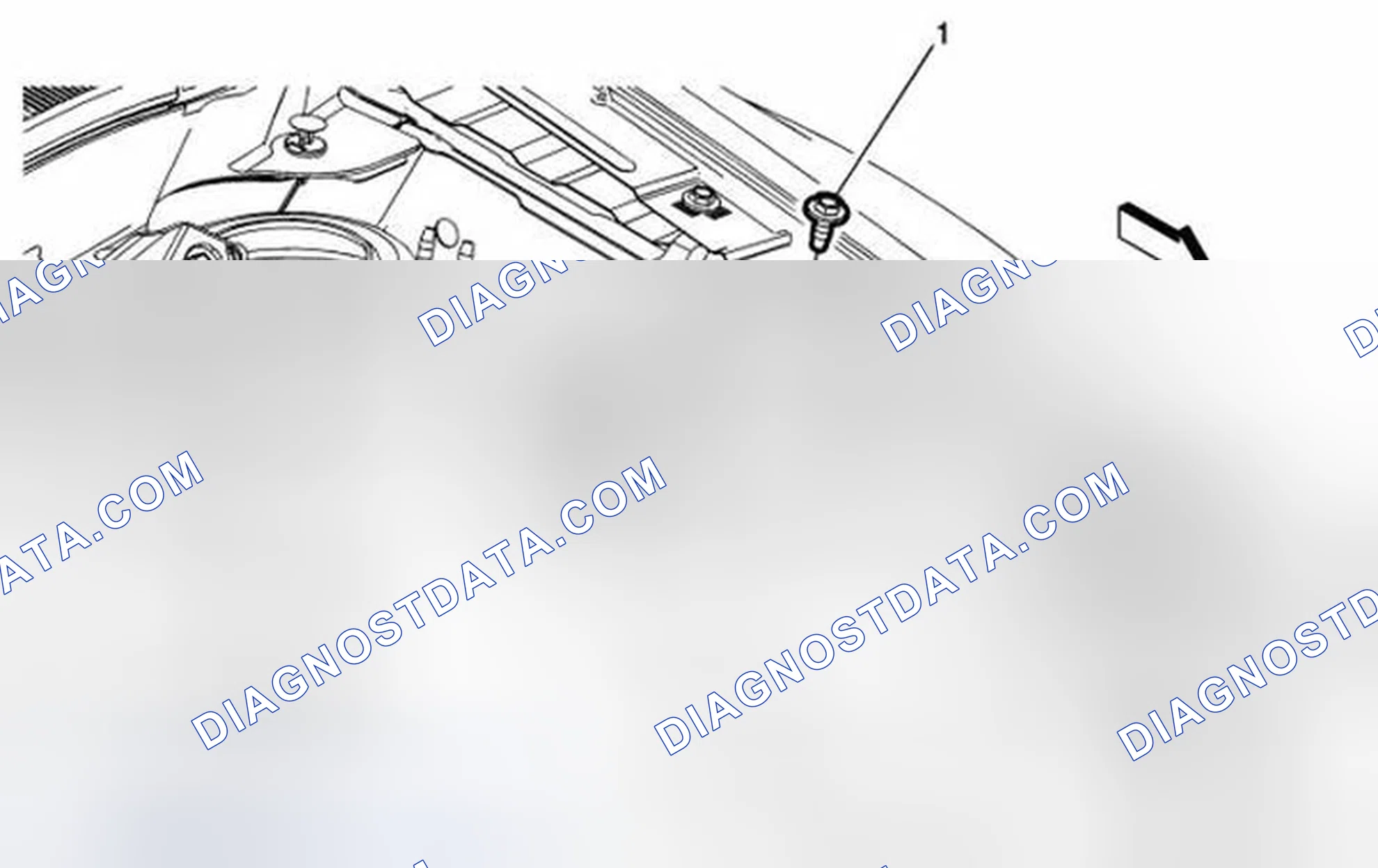 Scheme 10: Windshield Washer Solvent Container Filler Tube Replacement