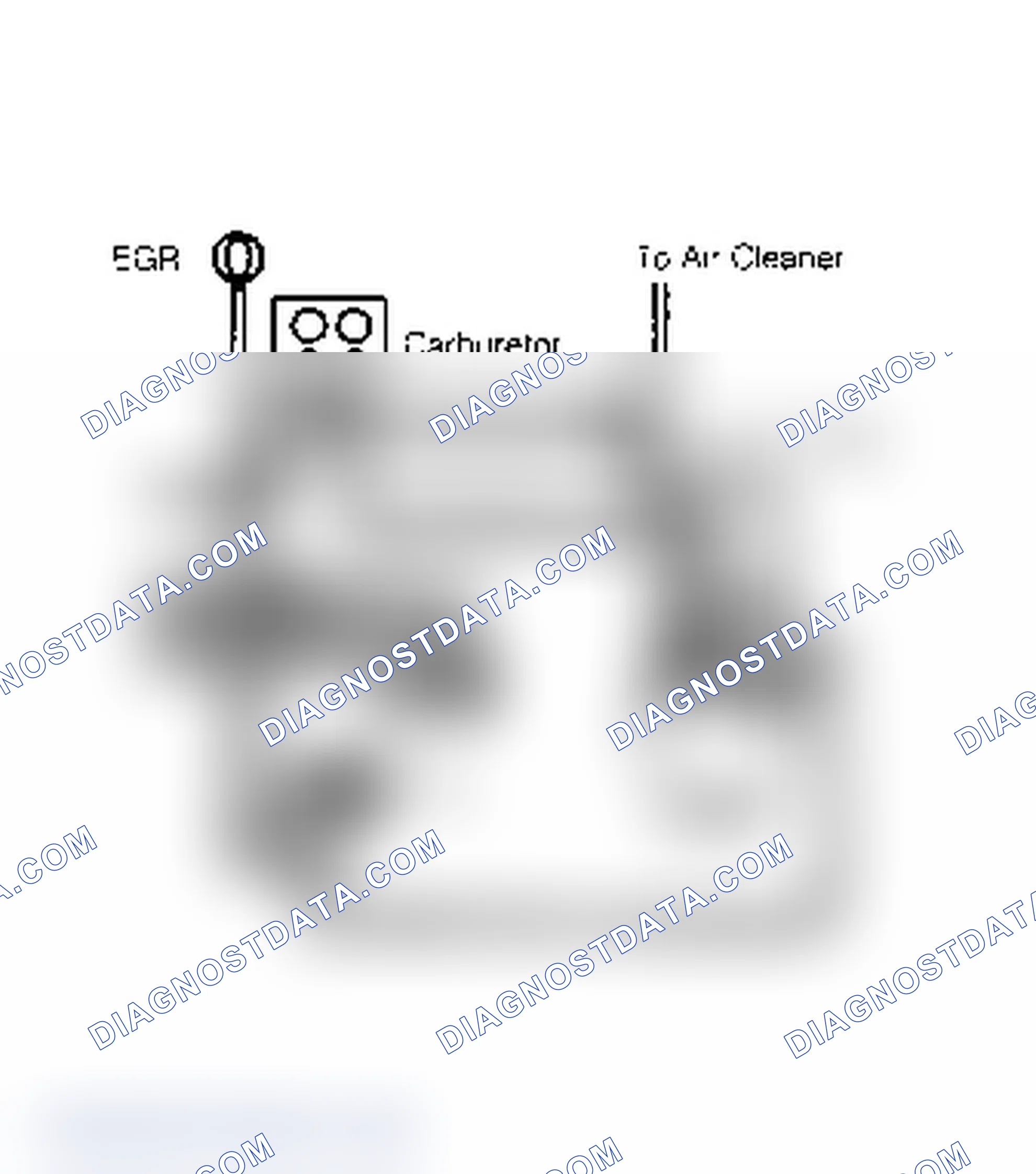 Scheme 51: Vacuum Hose Routing for Single-Canister Evaporative Control System Canister must be lowest point in system.