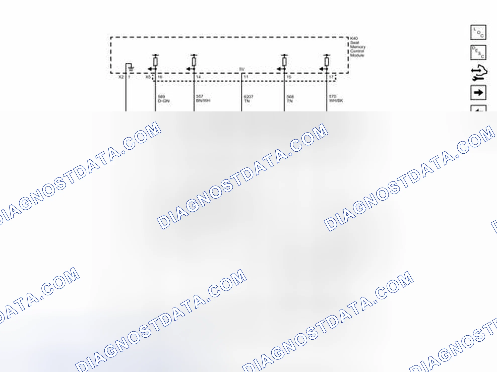 Scheme 126: Seat Position Sensors (AG3)