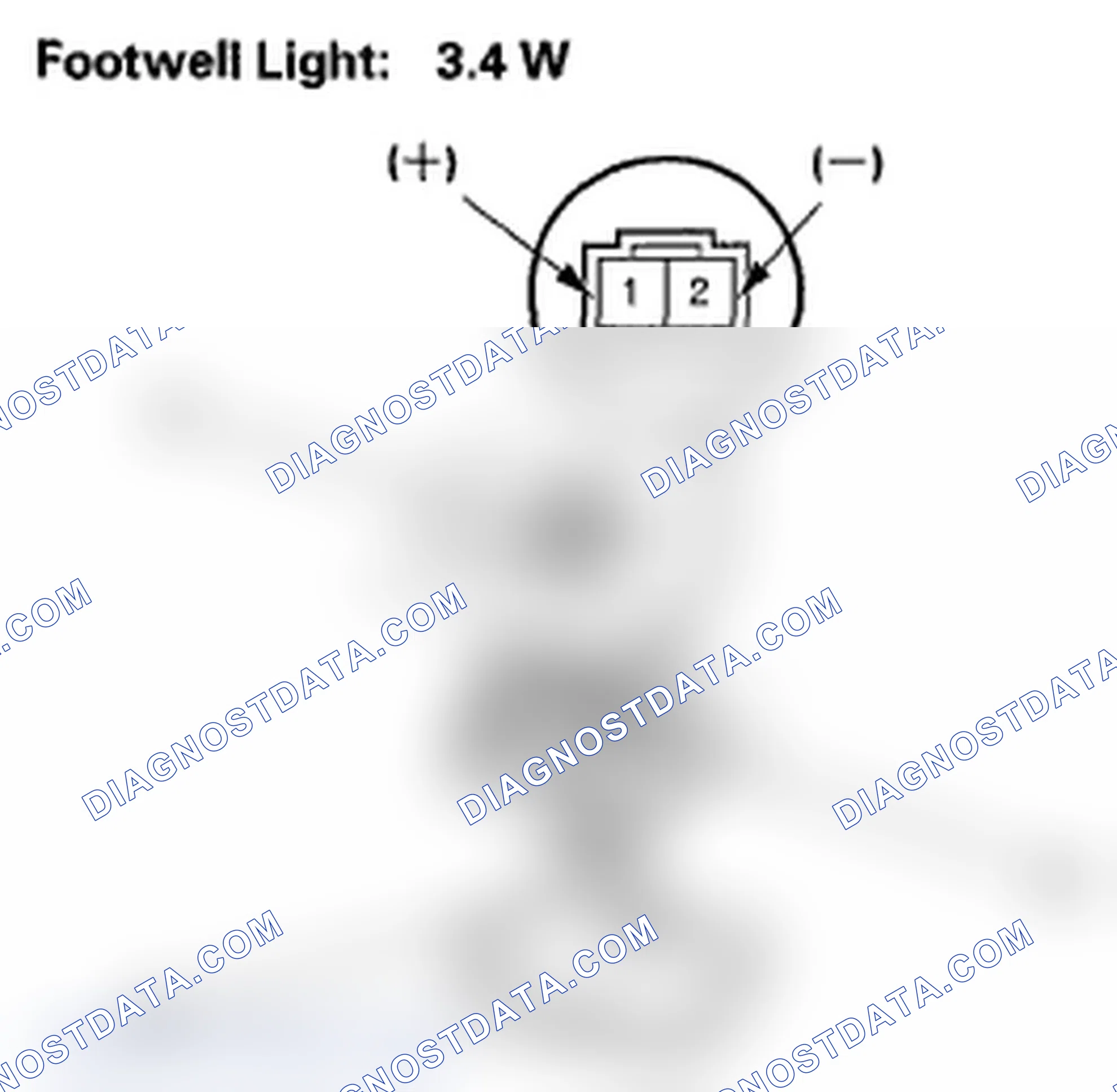 Scheme 16: Footwell Light Test/Replacement