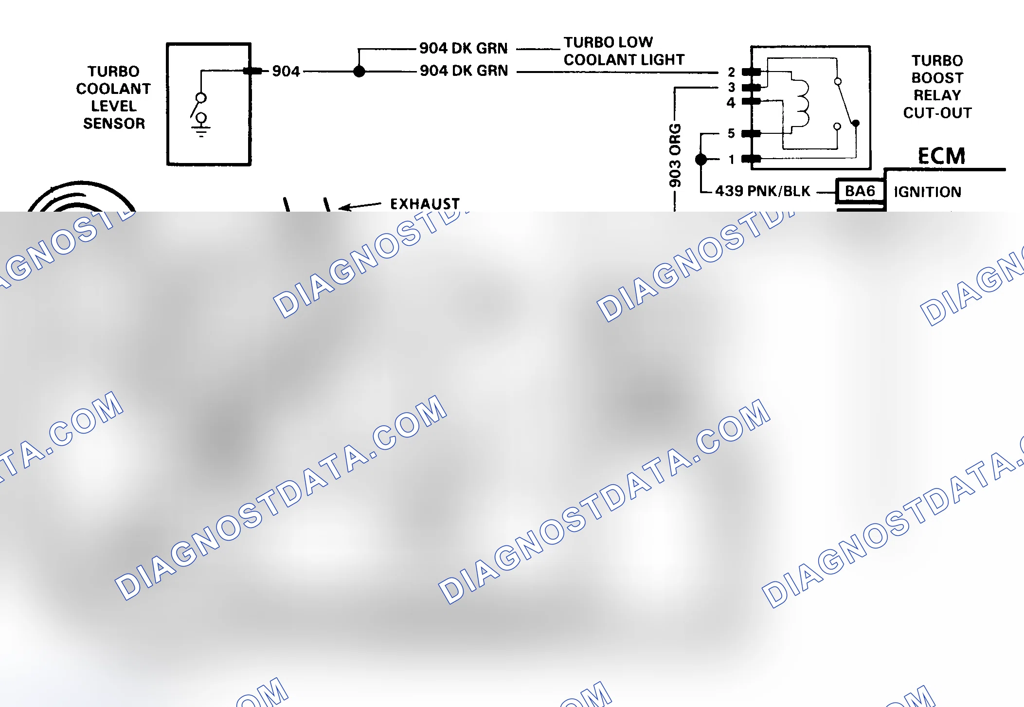 Scheme 126: Code 31 Schematic (4.3L Turbo) Turbo Overboost