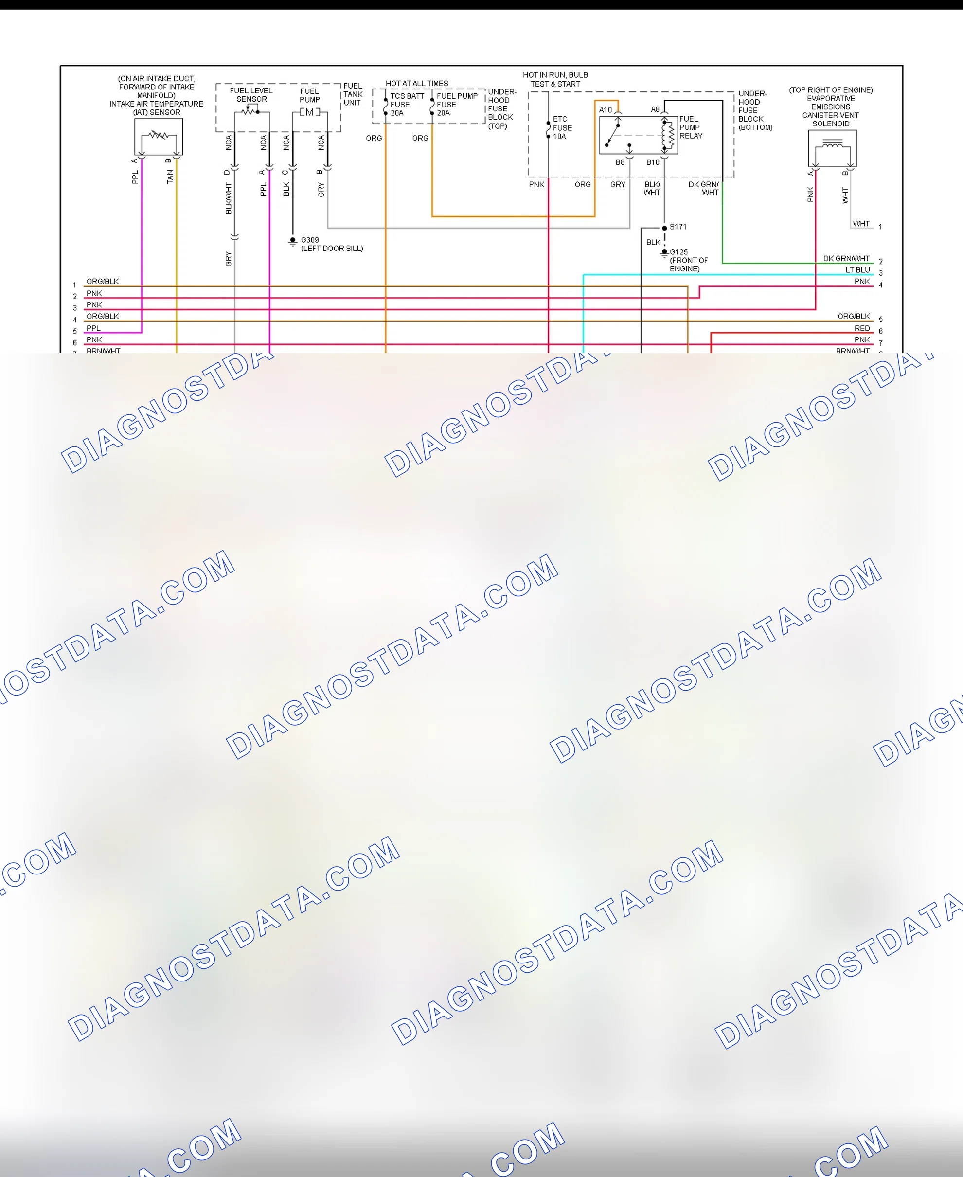 Scheme 27: PCM Wiring Diagram (Camaro & Firebird - 3.8L - 3 Of 4)