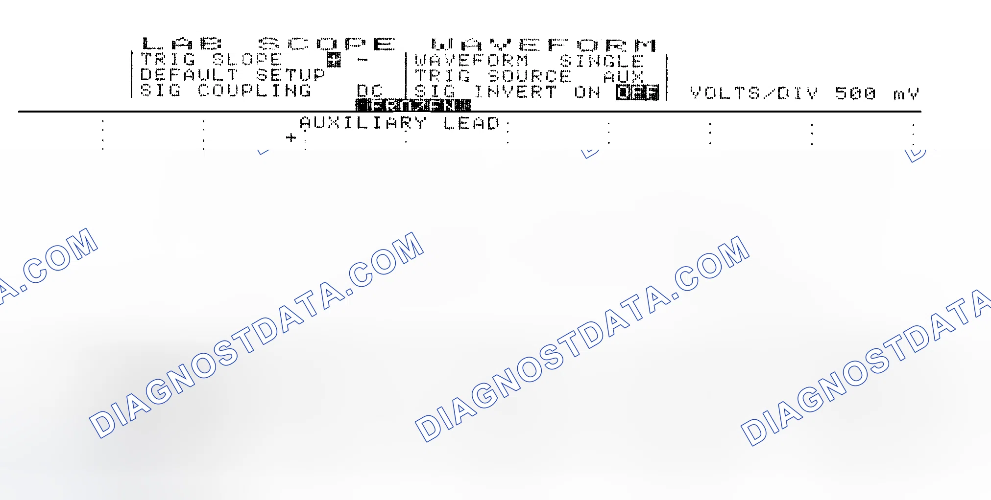 Scheme 14: Single Injector w/Excessive Current Flow - Current Pattern