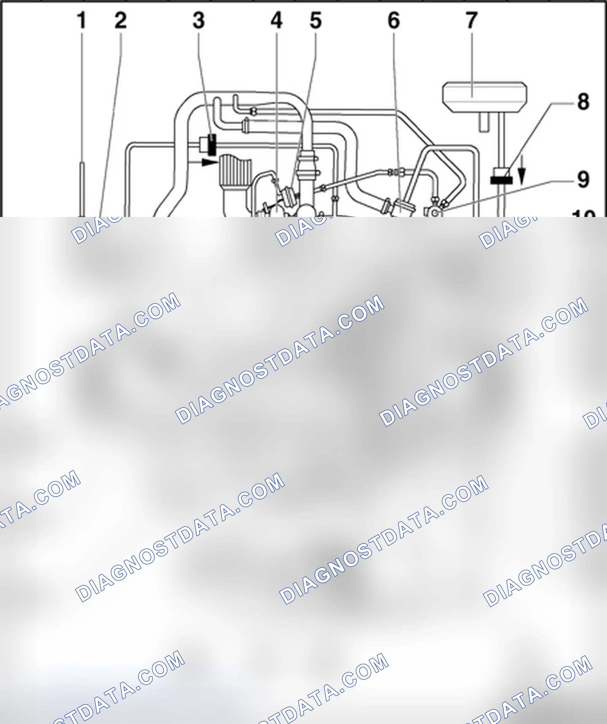 Scheme 154: VACUUM HOSE DIAGRAM(S)