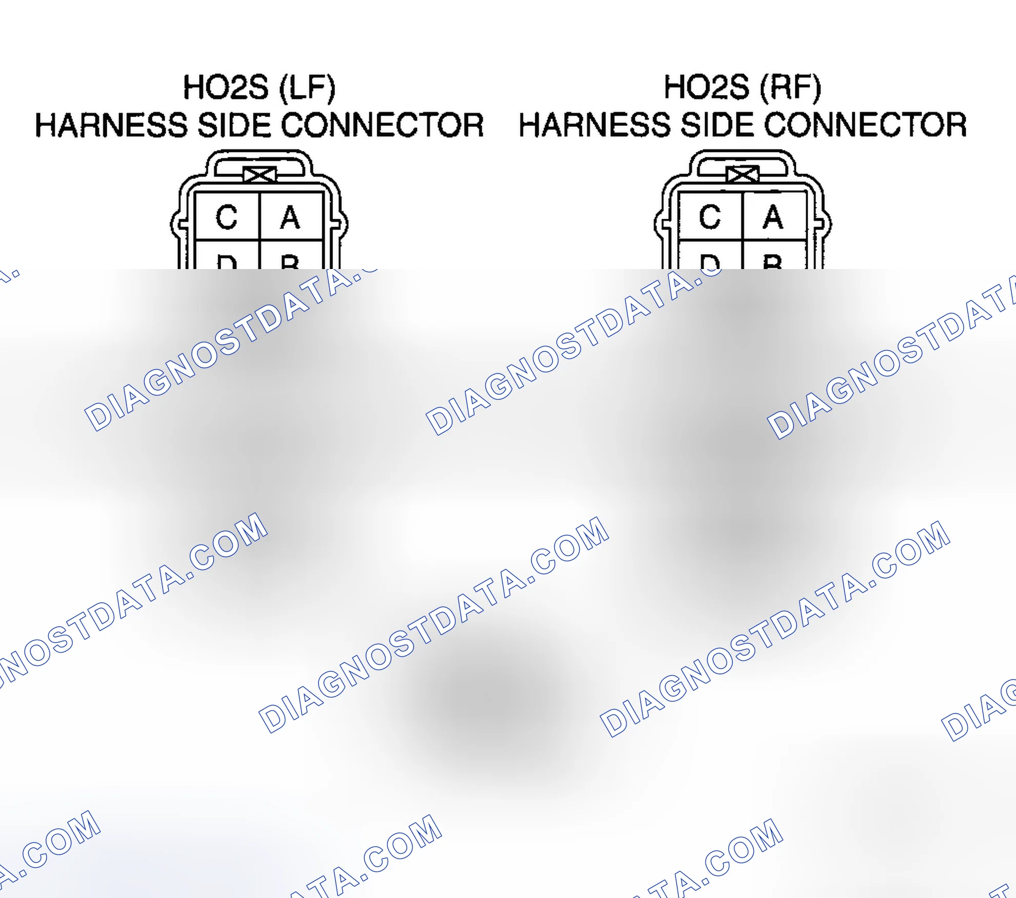 Scheme 102: HO2S circuit open/short inspection (sensor)