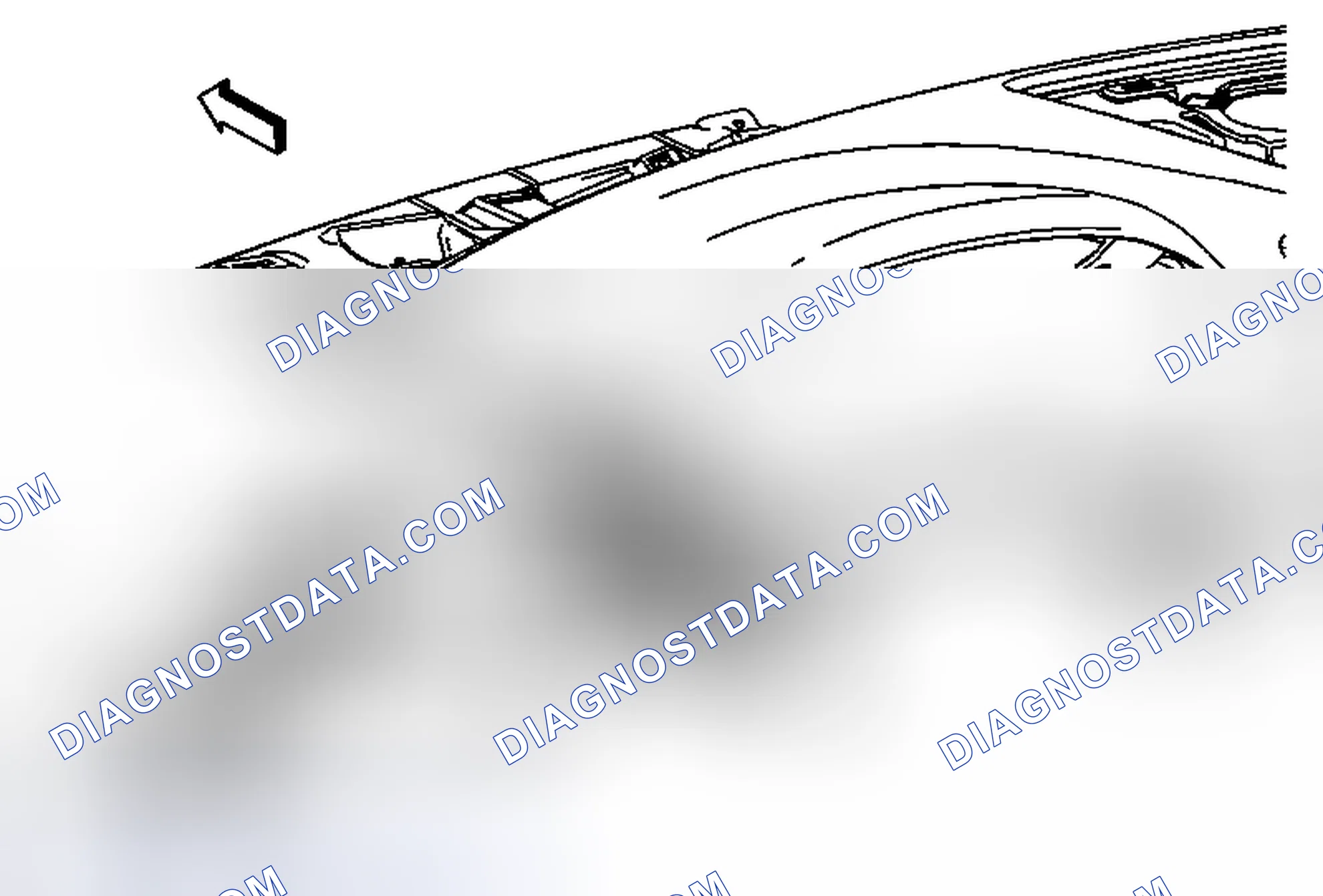 Scheme 33: Side Window Defogger Outlet Grille Replacement - Left Side (Traverse)