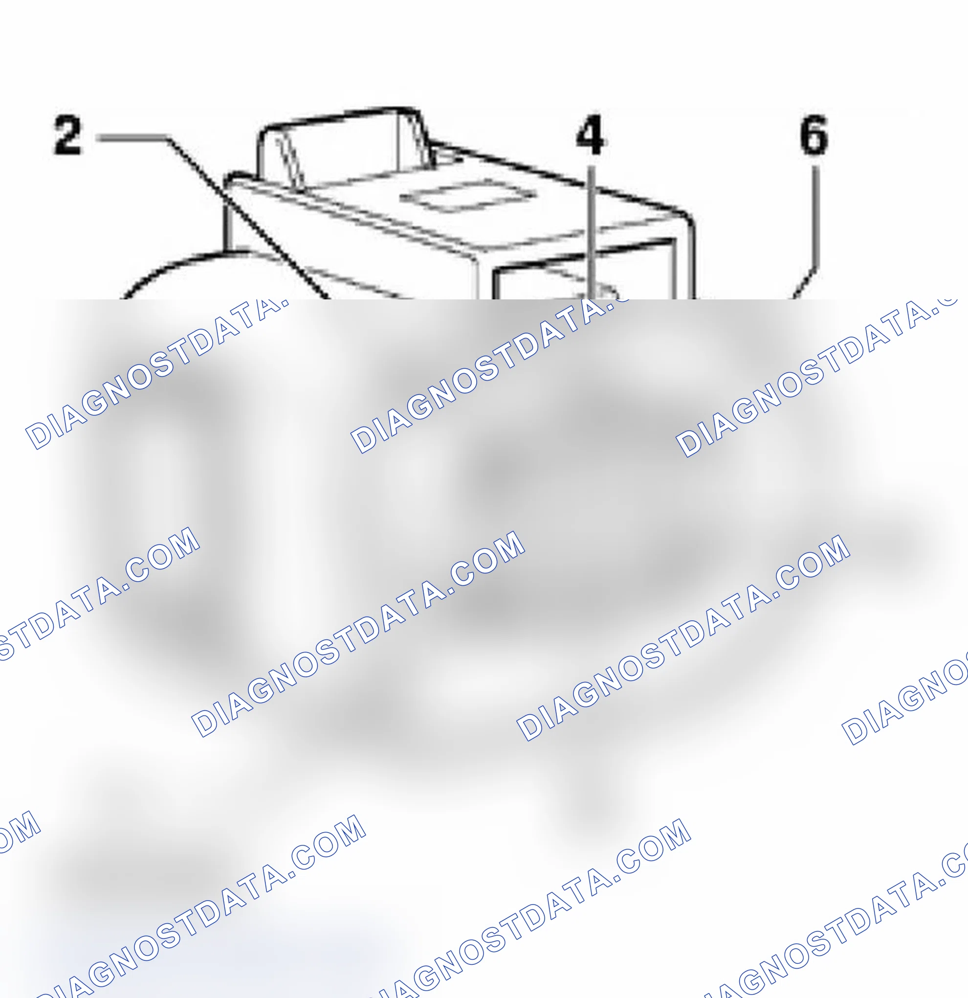 Scheme 416: Check oxygen sensor wires for Heated Oxygen Sensor (HO2S) 2 -G108- (bank 2, sensor 1)
