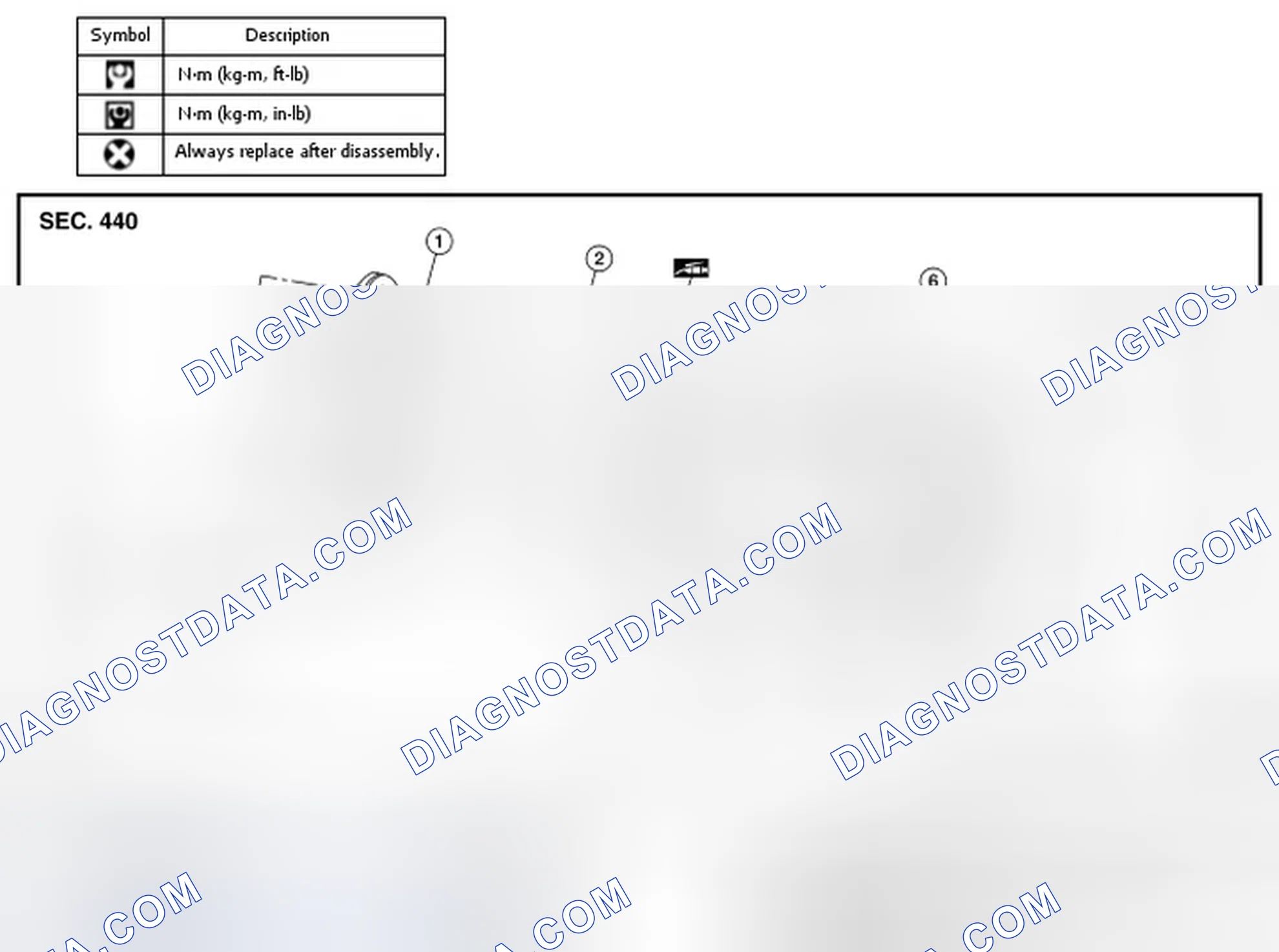 Scheme 52: BRAKE PAD: Exploded View