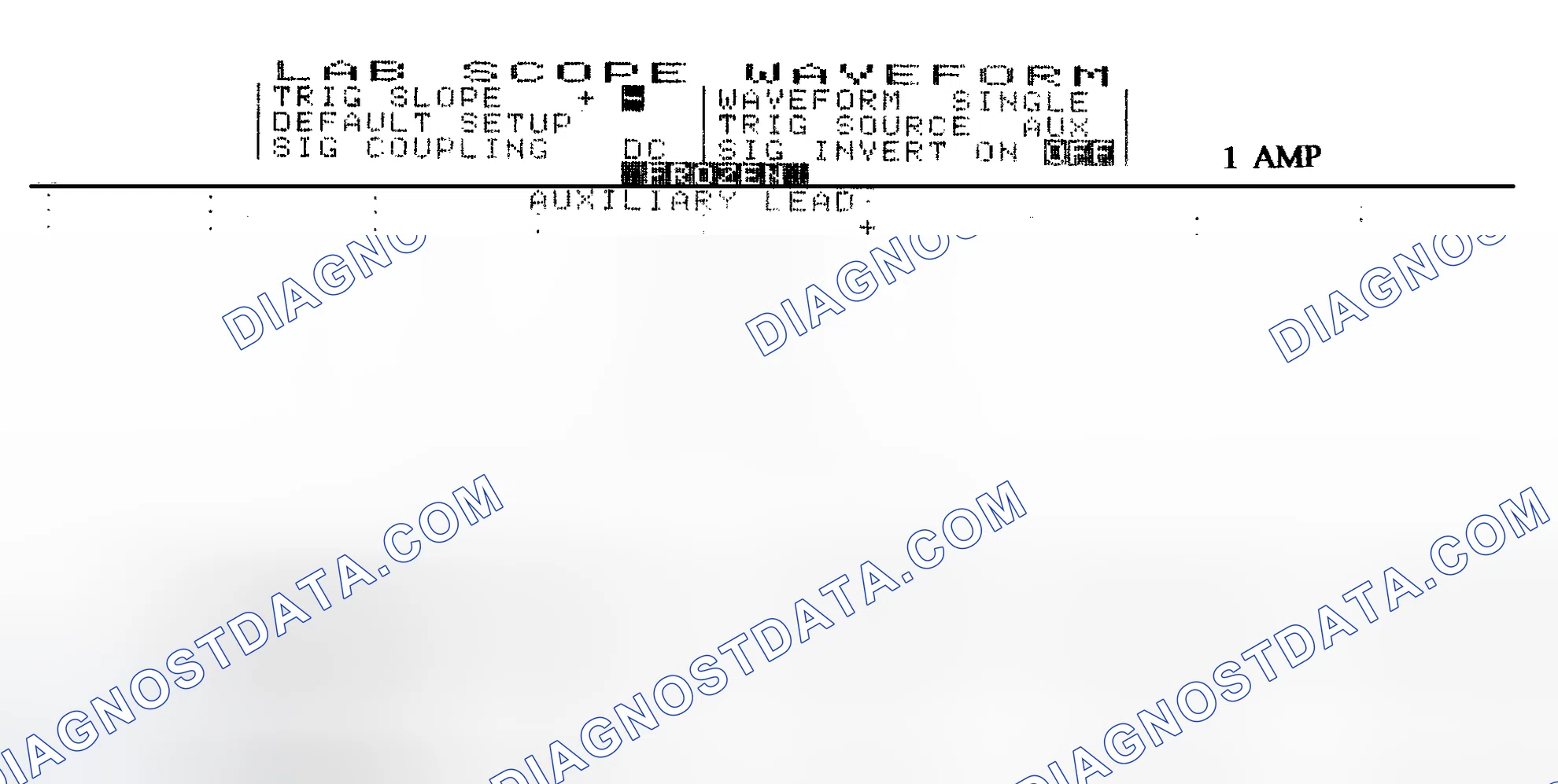 Scheme 20: Single Injector w/Normal Current Flow - Current Pattern